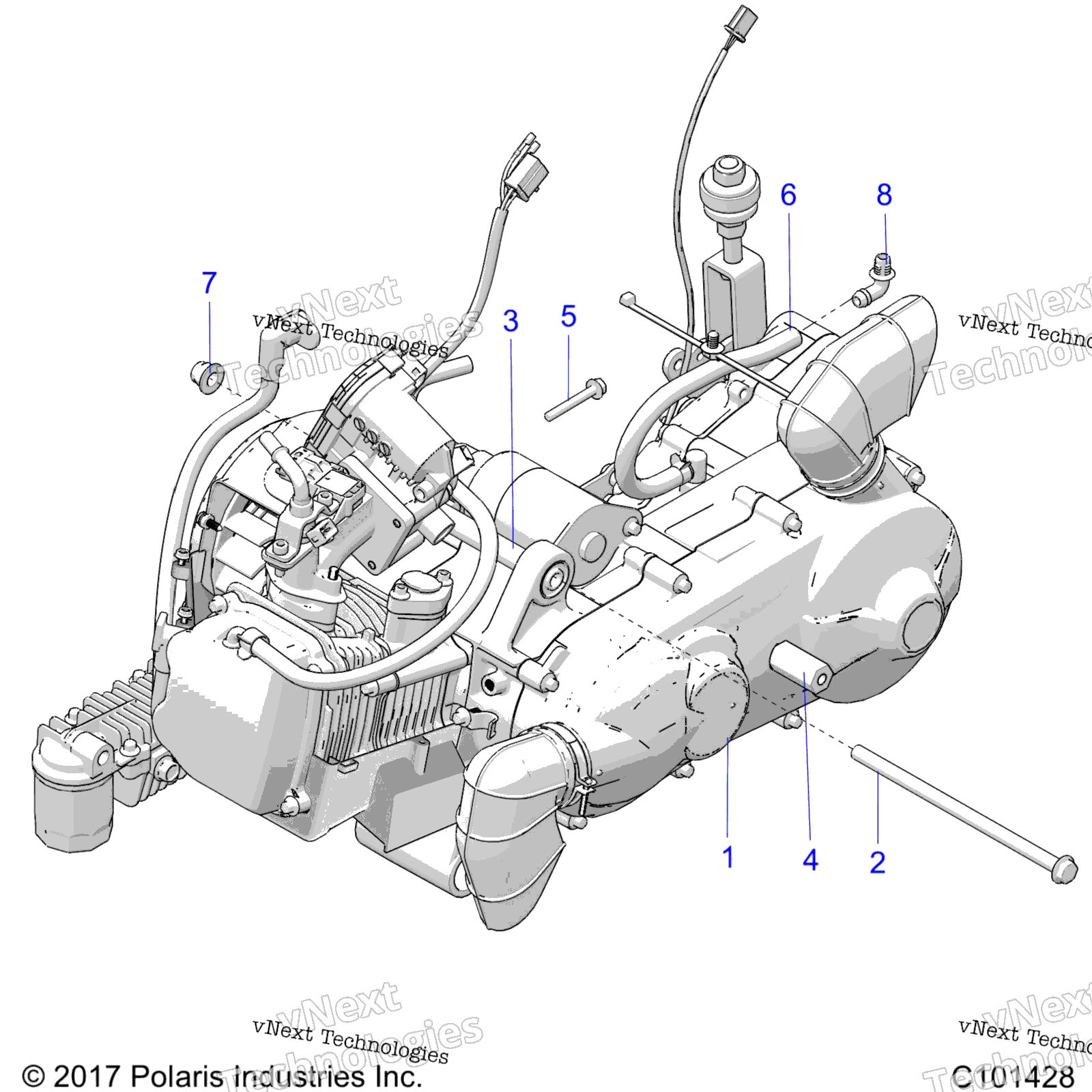 Engine, двигатель & трансмиссия крепление