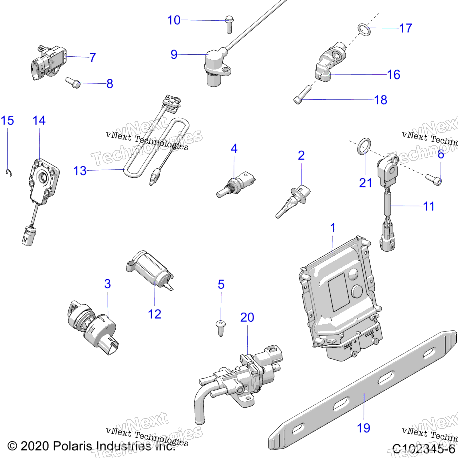 Electrical, Switches, Sensors, Ecu & управление Modules