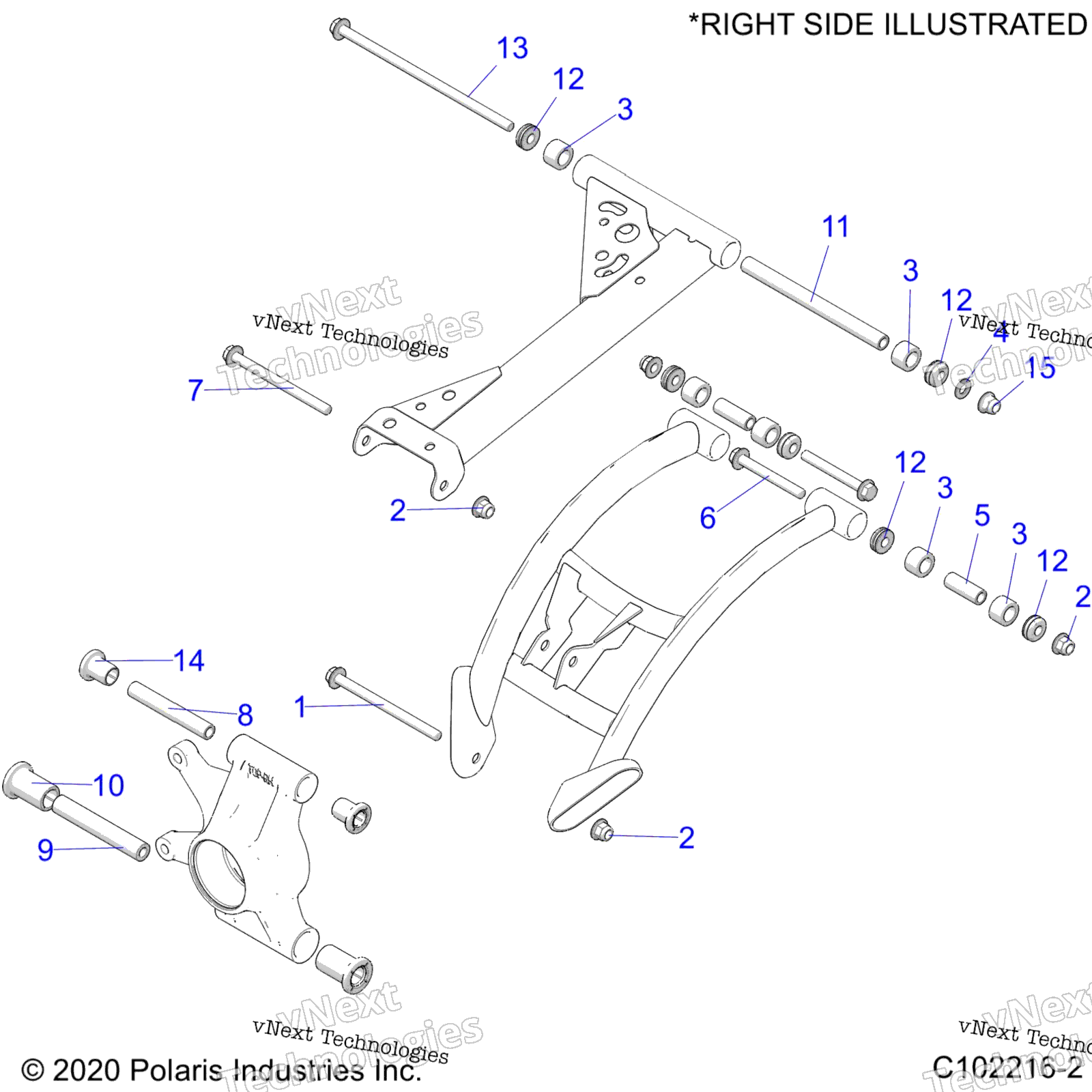 Подвеска, задняя Control Arms, Mounting