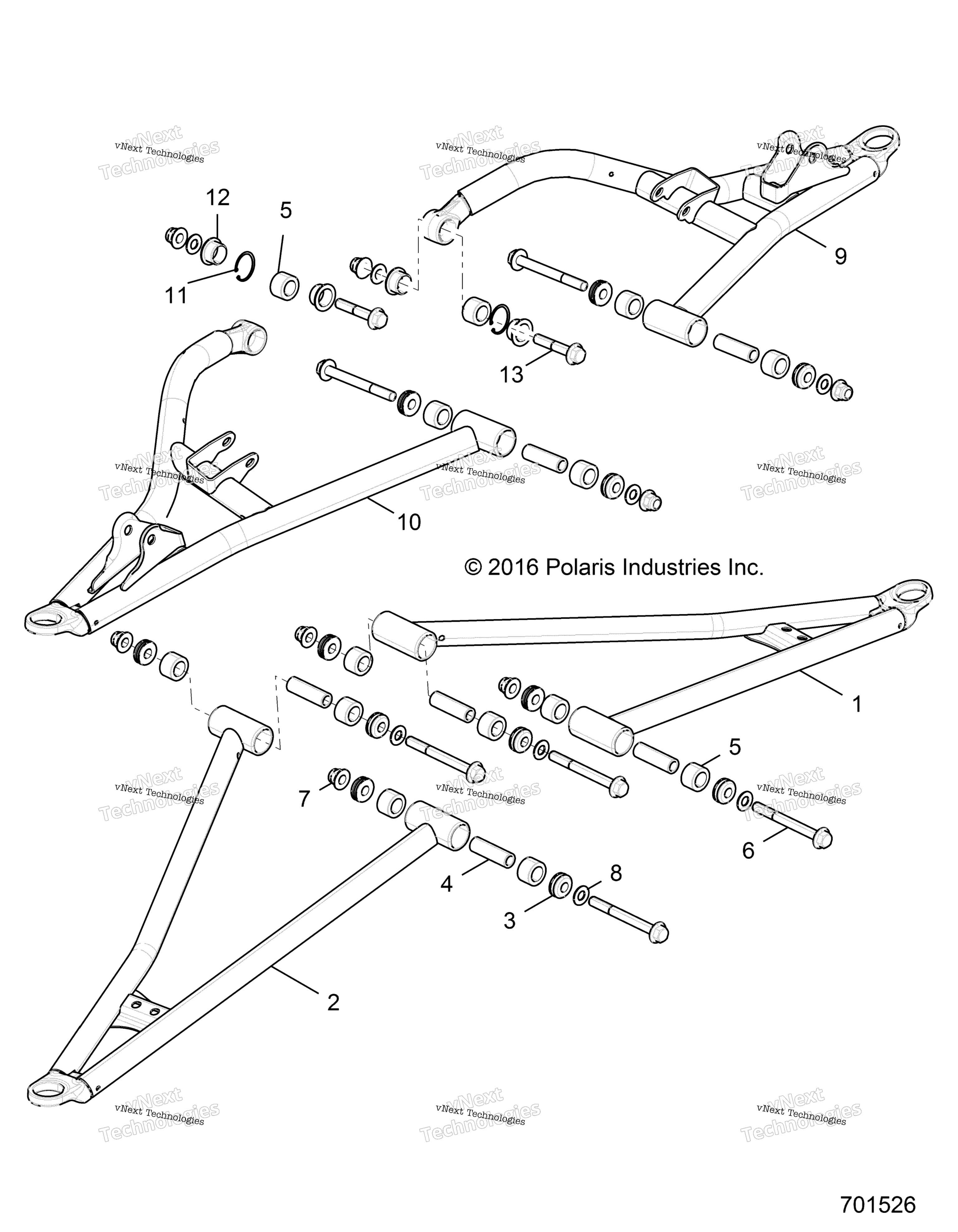 Подвеска, передняя Control Arms
