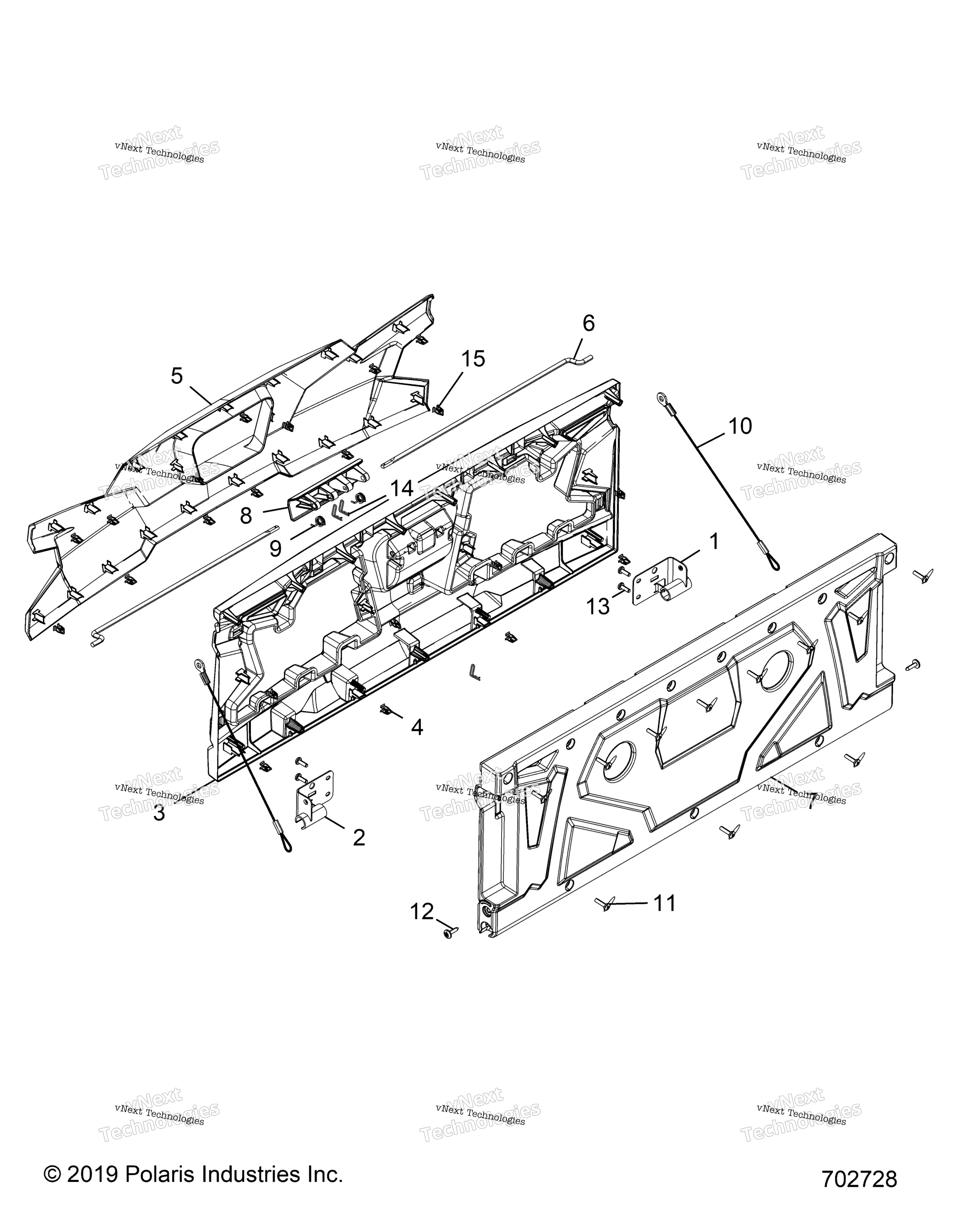 Body, Box, задний борт