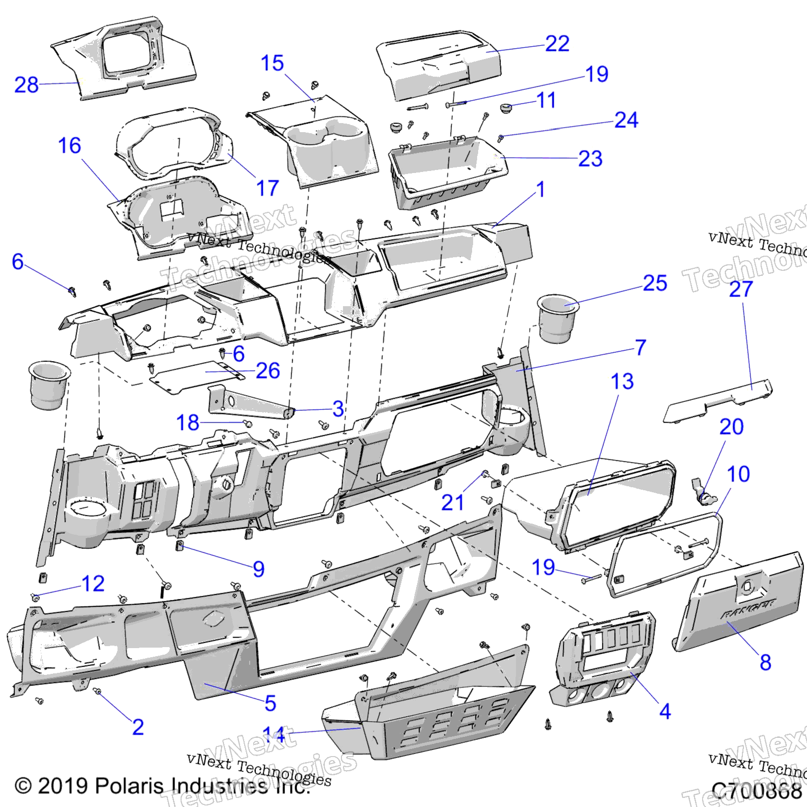 Кузов, панель приборов R20rre99f1/F9/Fk/S99c1/C9/Ck/S99f1/F9/Fk/P99cf/Ff