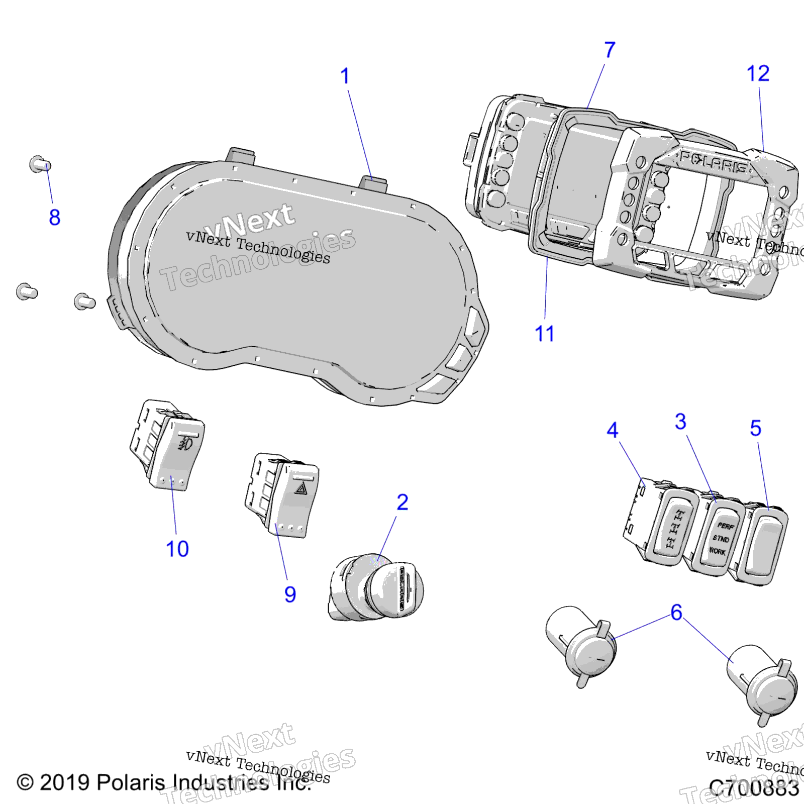 Electrical, Dash Instuments R20rre99f1 / F9 / Fk / S99c1 / C9 / Ck / S99f1 / F9 / Fk / P99cf / Ff