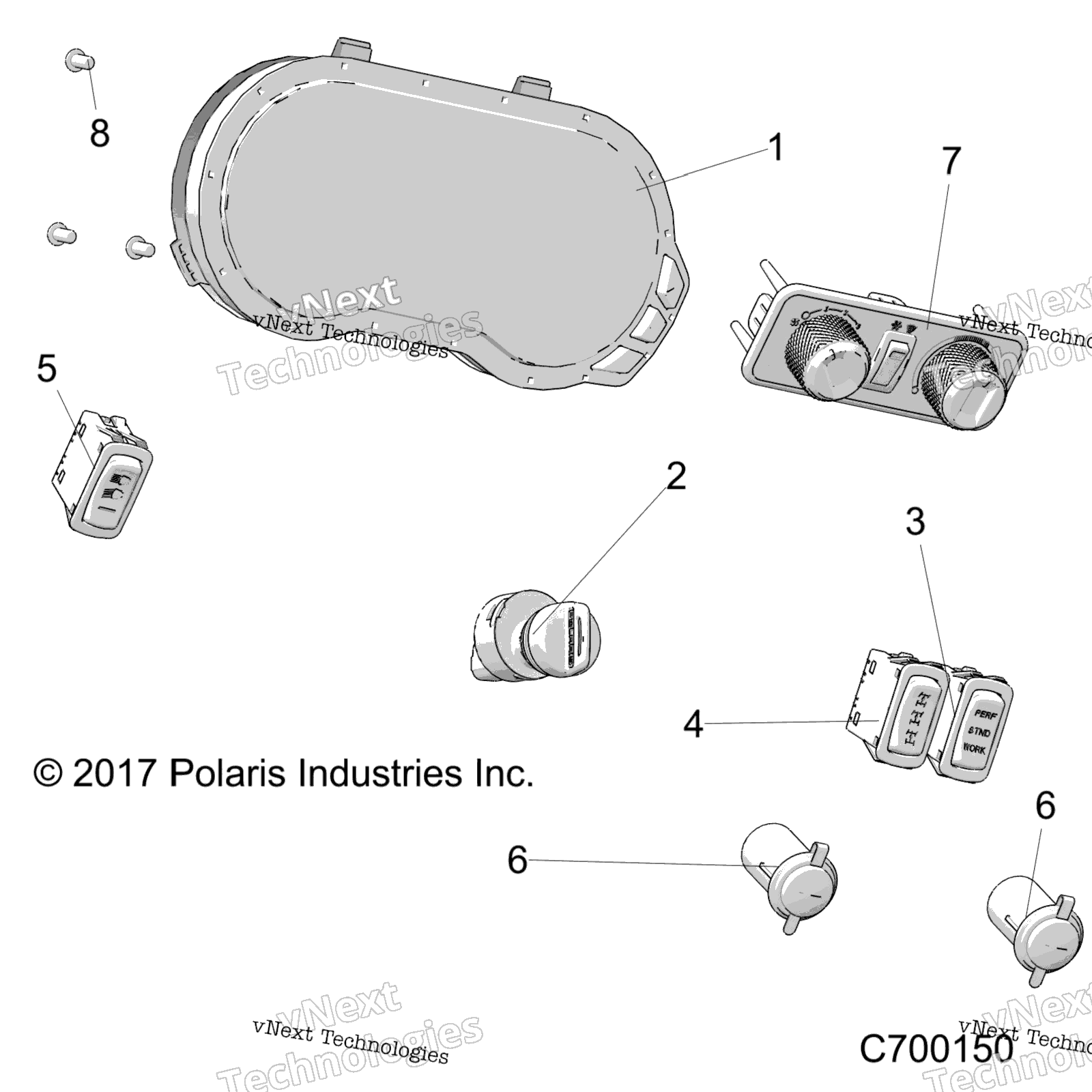 Electrical, панель Instuments