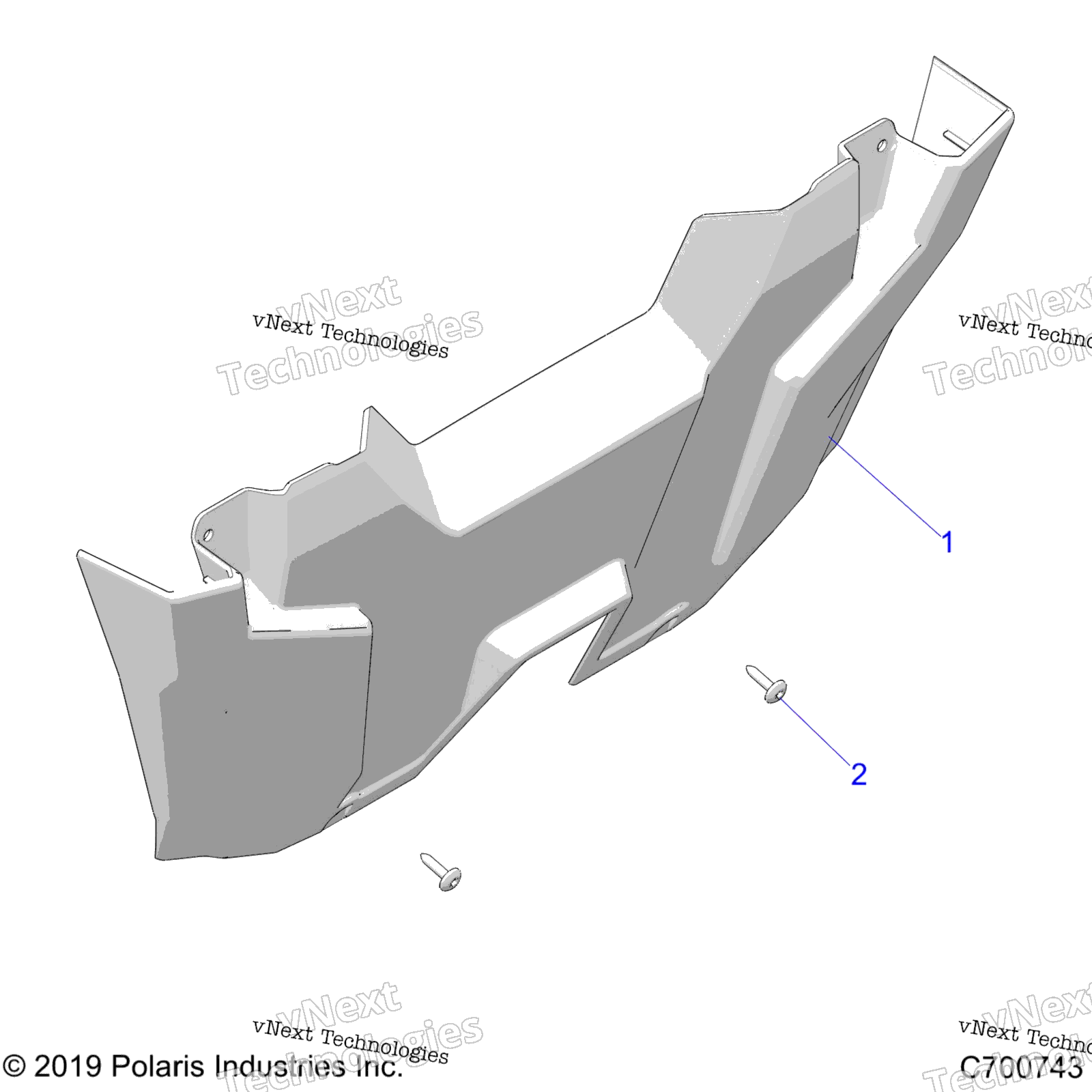 Body, Lower, передний Facia R20t6a99a1 / B1
