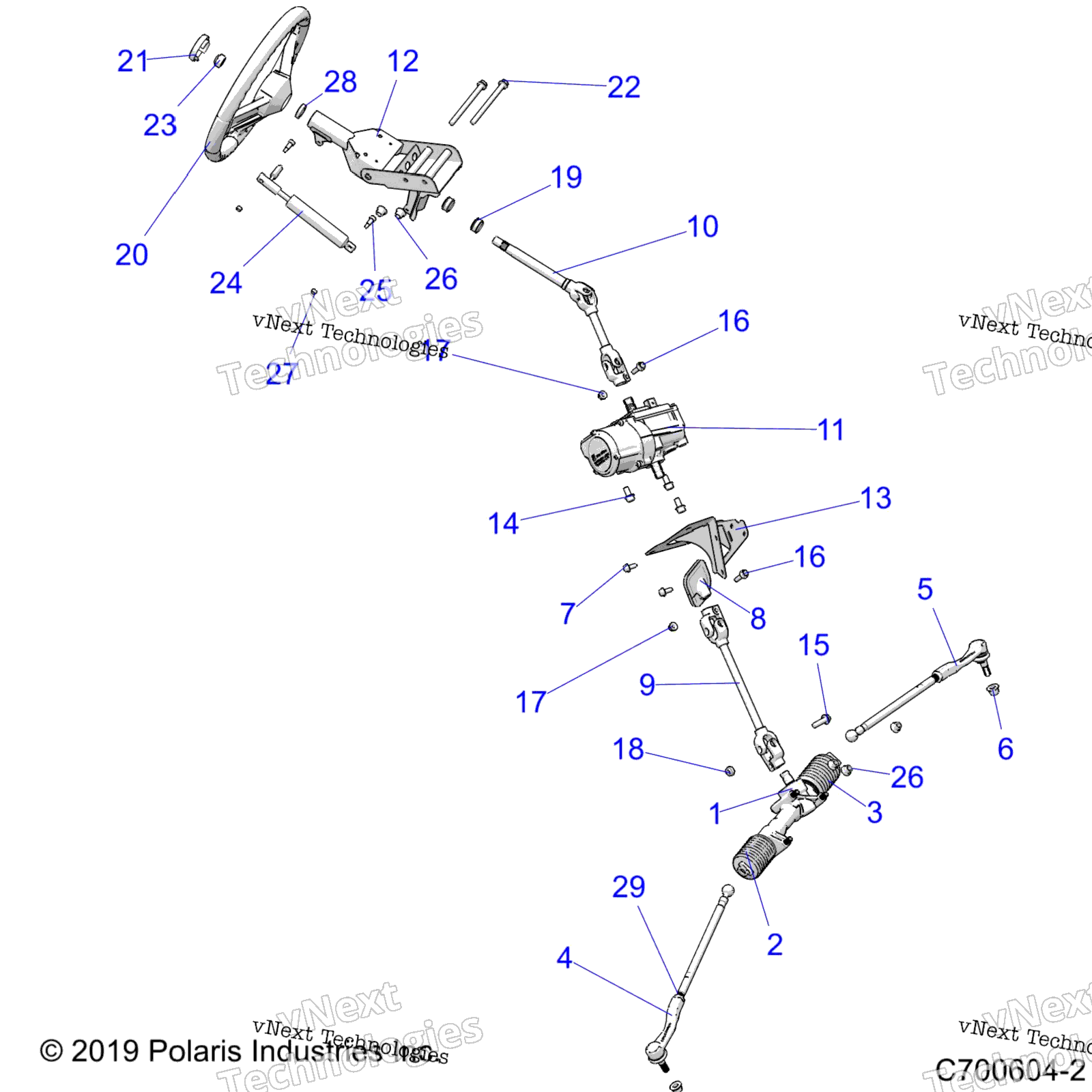 Steering, рулевое управление Asm. Eps R20t6e99a9 / Am / As / B9 / Bm / Bs