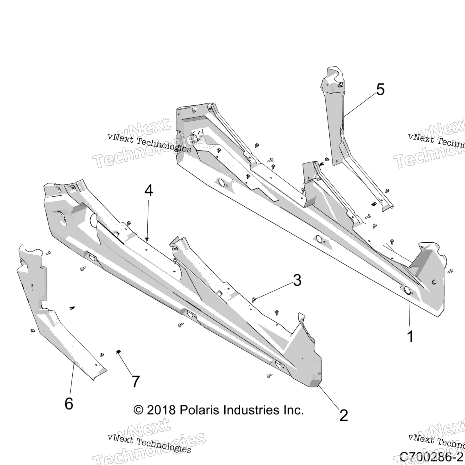 Body, Rocker Panels Z20a4e99ah / Bh / Lh
