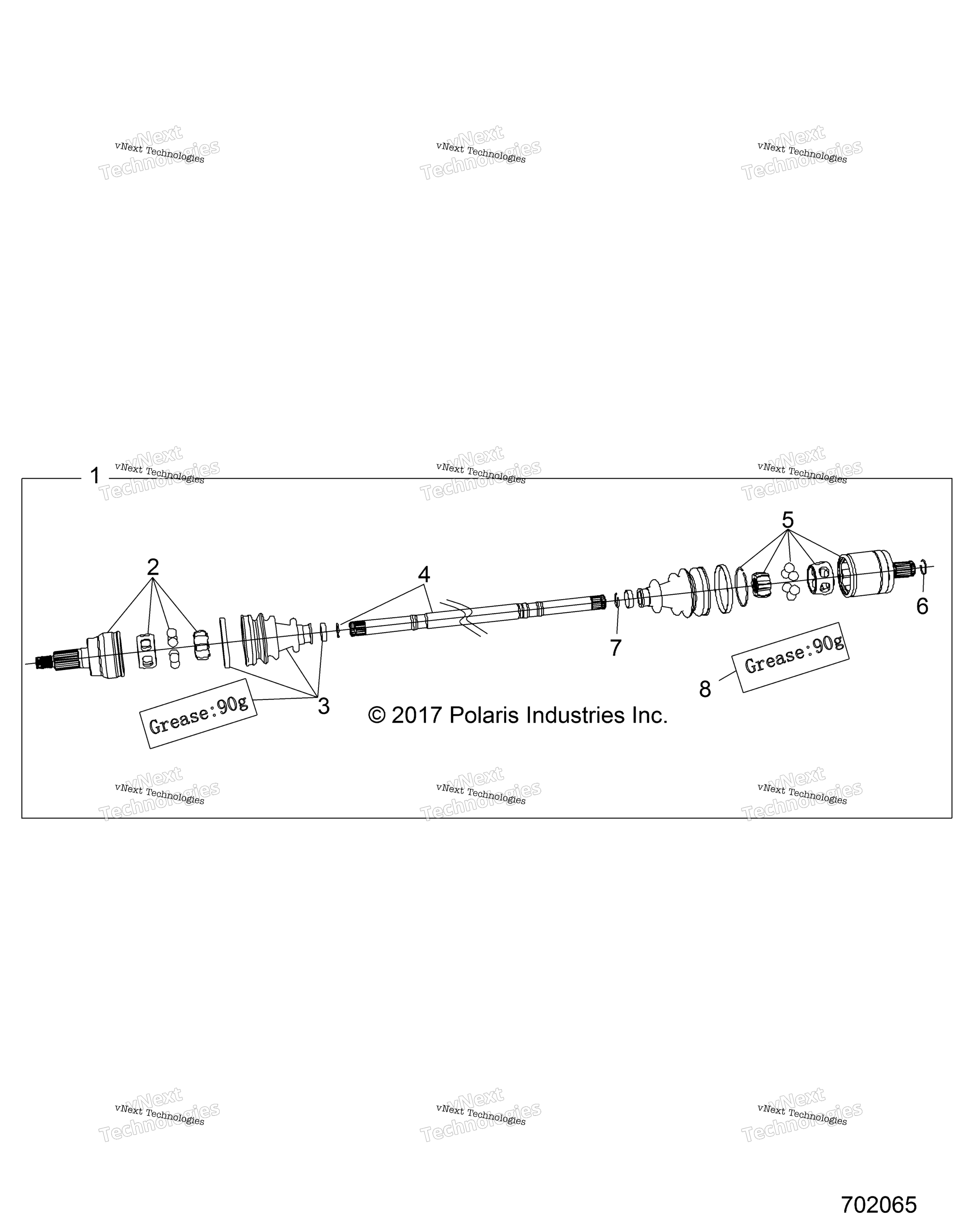 Привод Train, Half Shaft, Front Z20a4e99ah/Bh/Lh