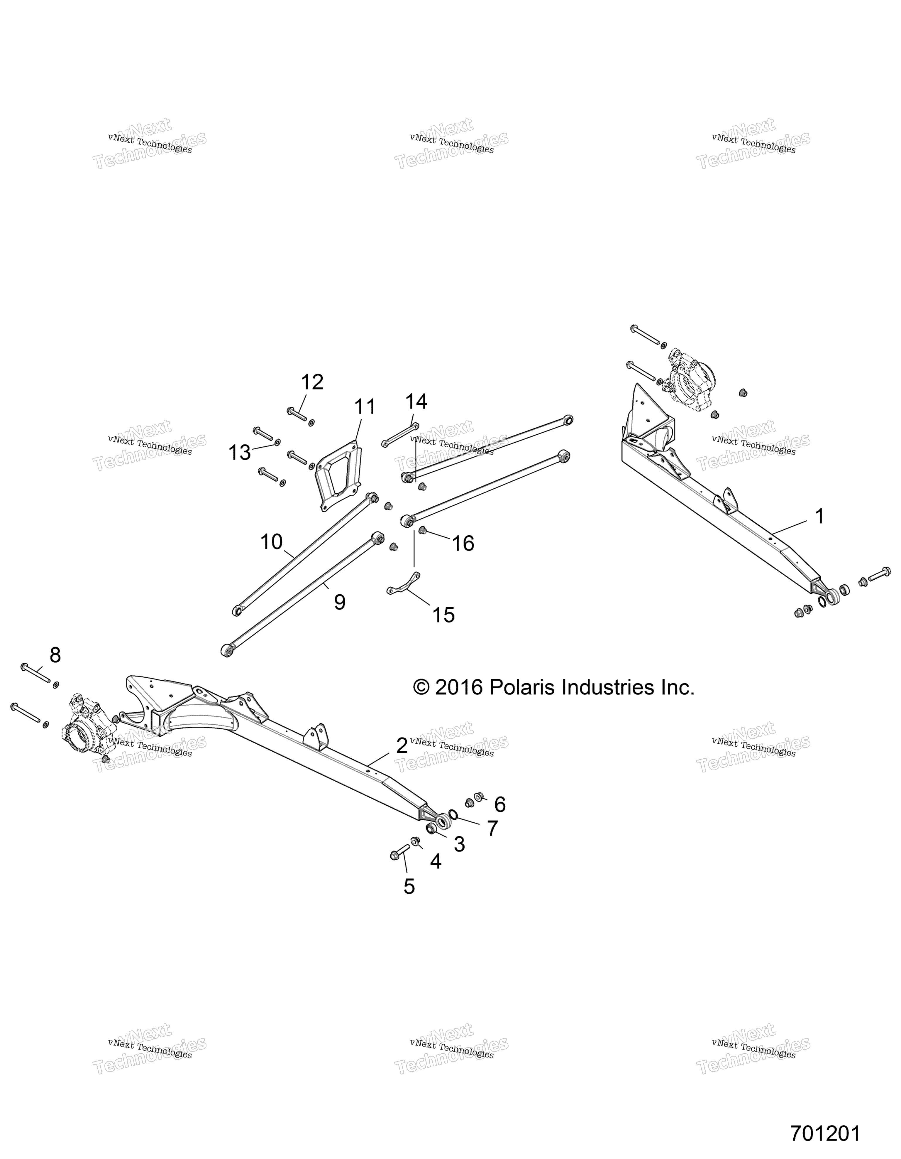 Подвеска, задняя Control Arms Z20nae99ac/Al/An/Bc/Bl/Bn/Ll/K99af/Ak/Bf/Bk/M99al/R99az/Bz