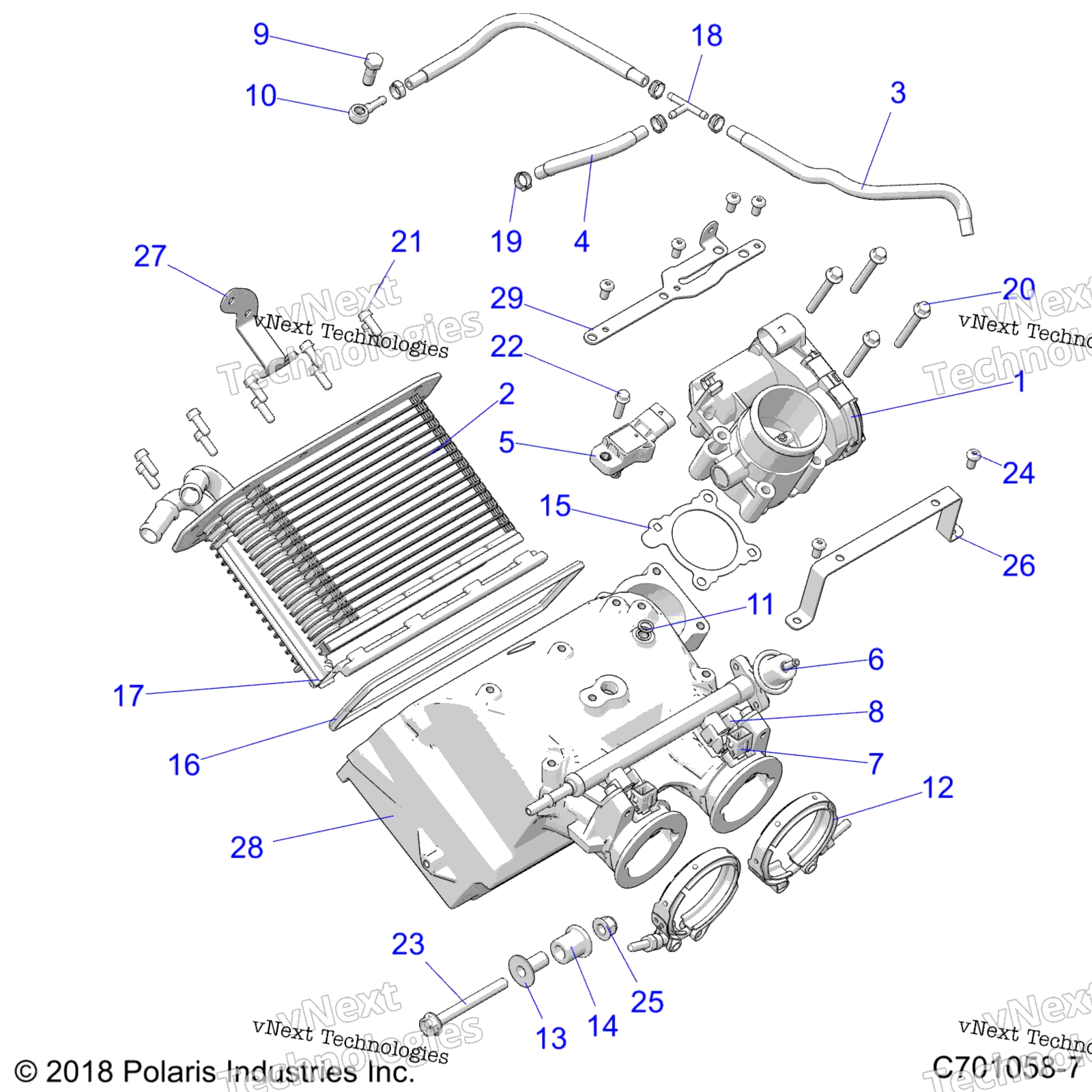 Двигатель, впускной коллектор Z20pae92ac