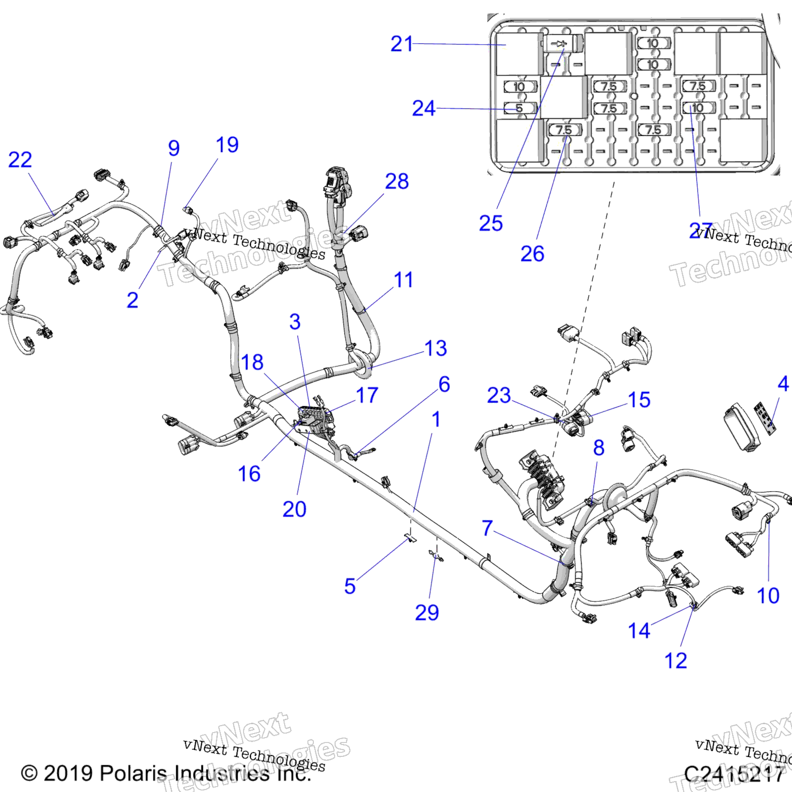 Electrical, Wire Harness, Chassis Z20rab92lr / E92lt
