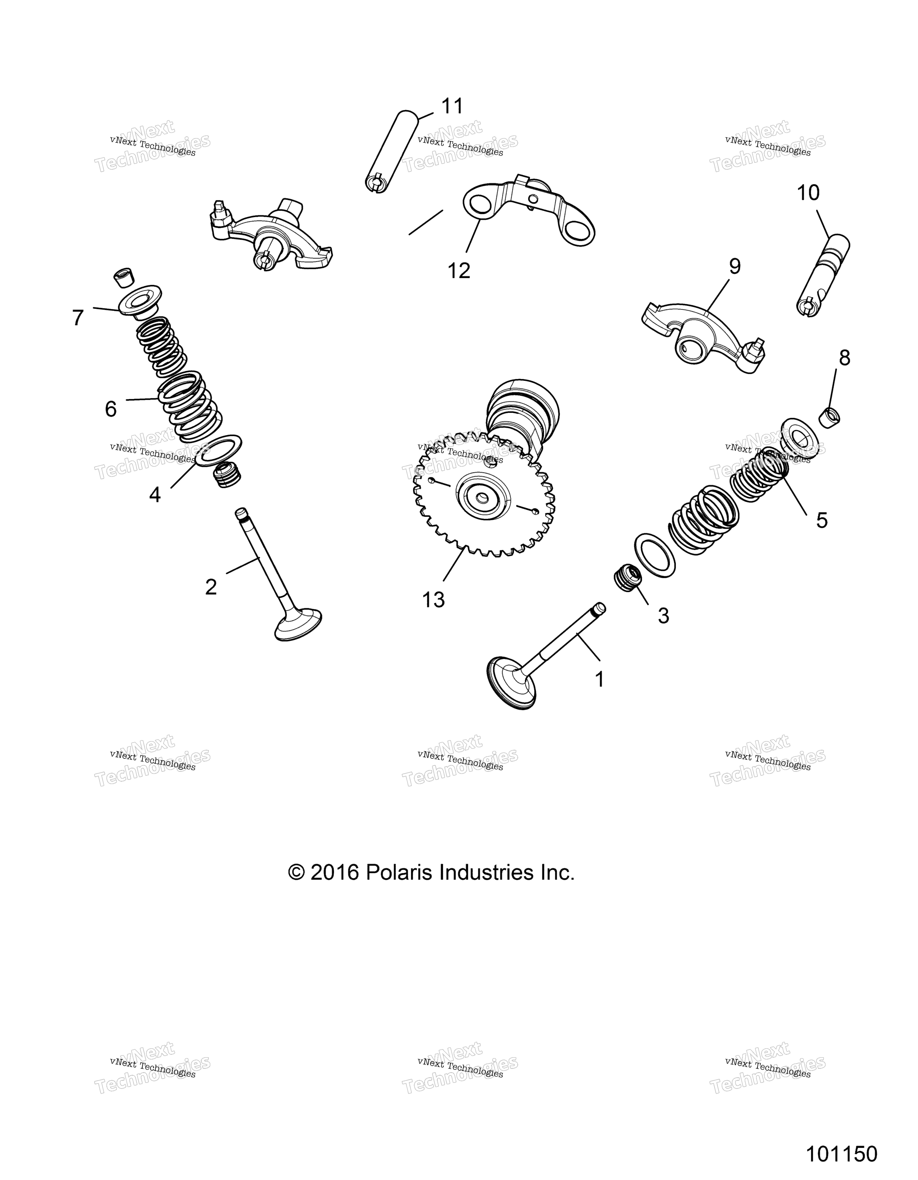 Engine, клапан Timing Mechanism