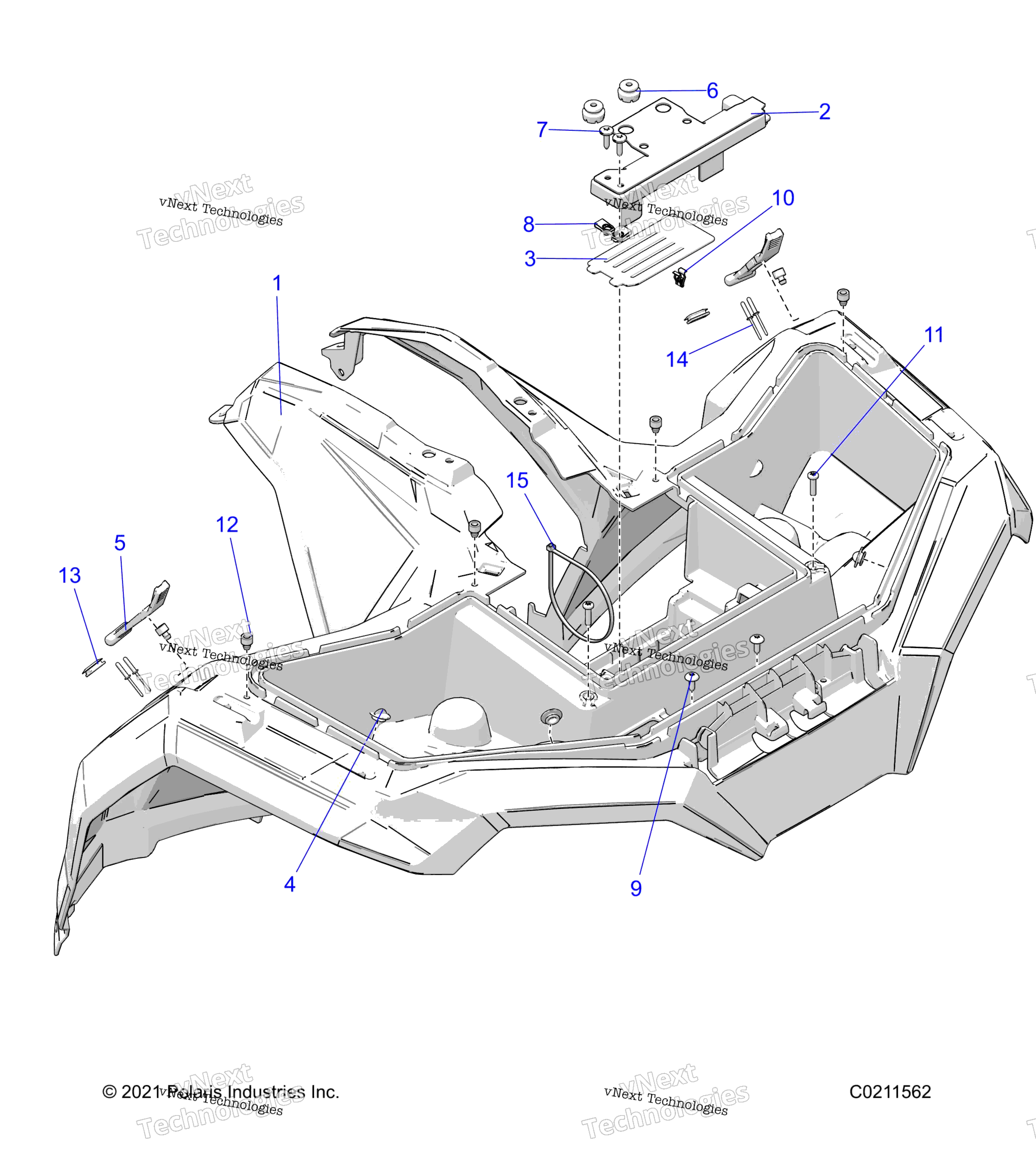 Body, передний Cab