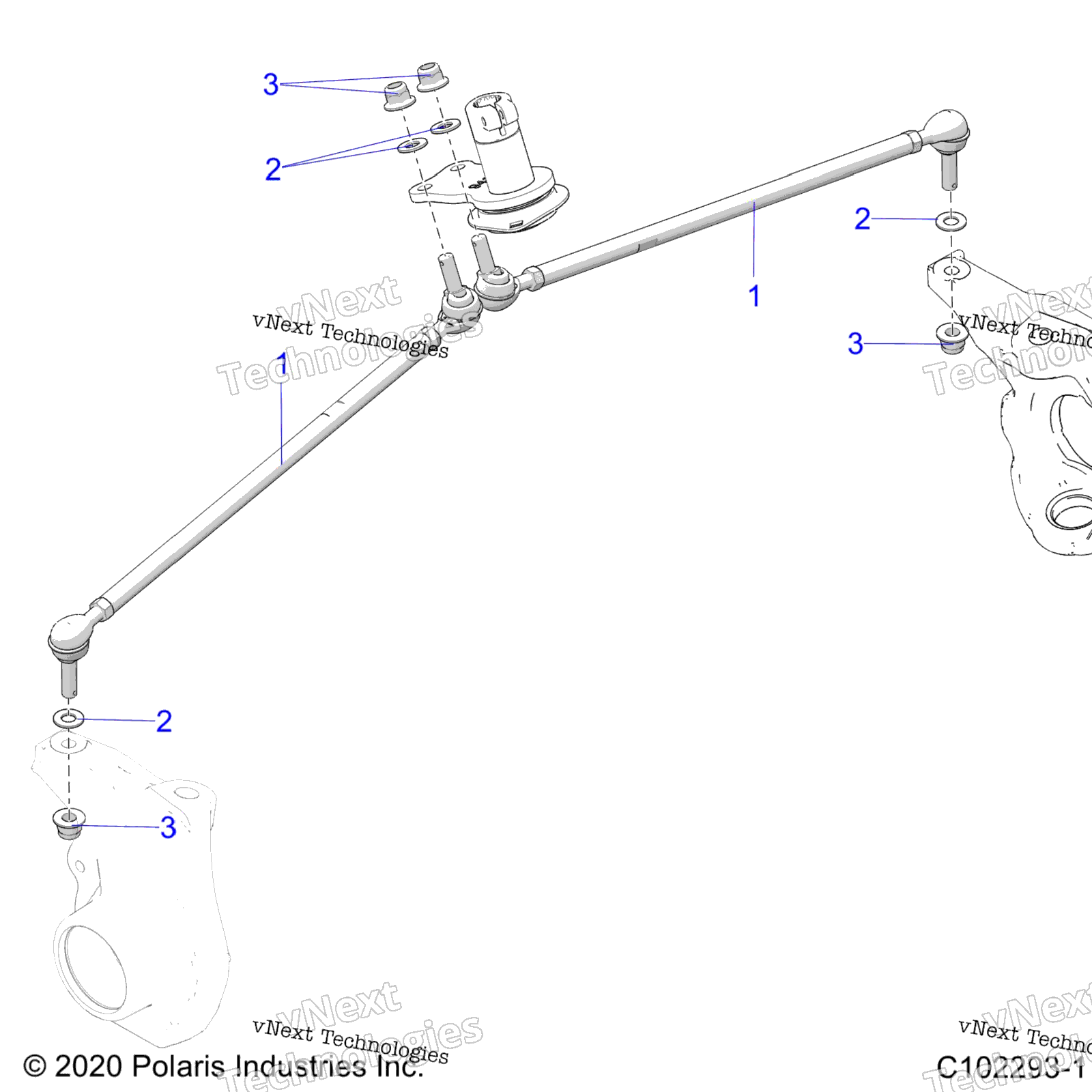 Steering, тяга Rods
