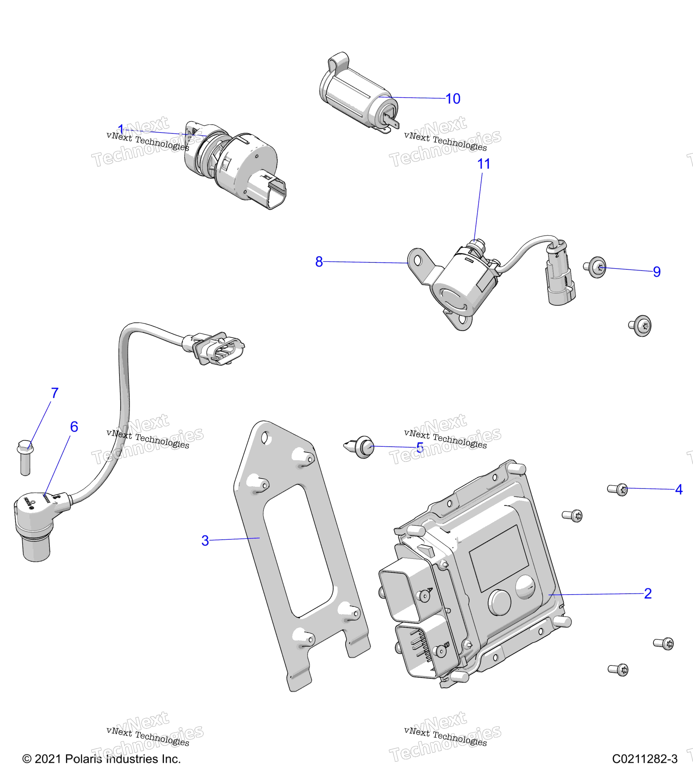 электрооборудование Switches, Sensors & Ecm