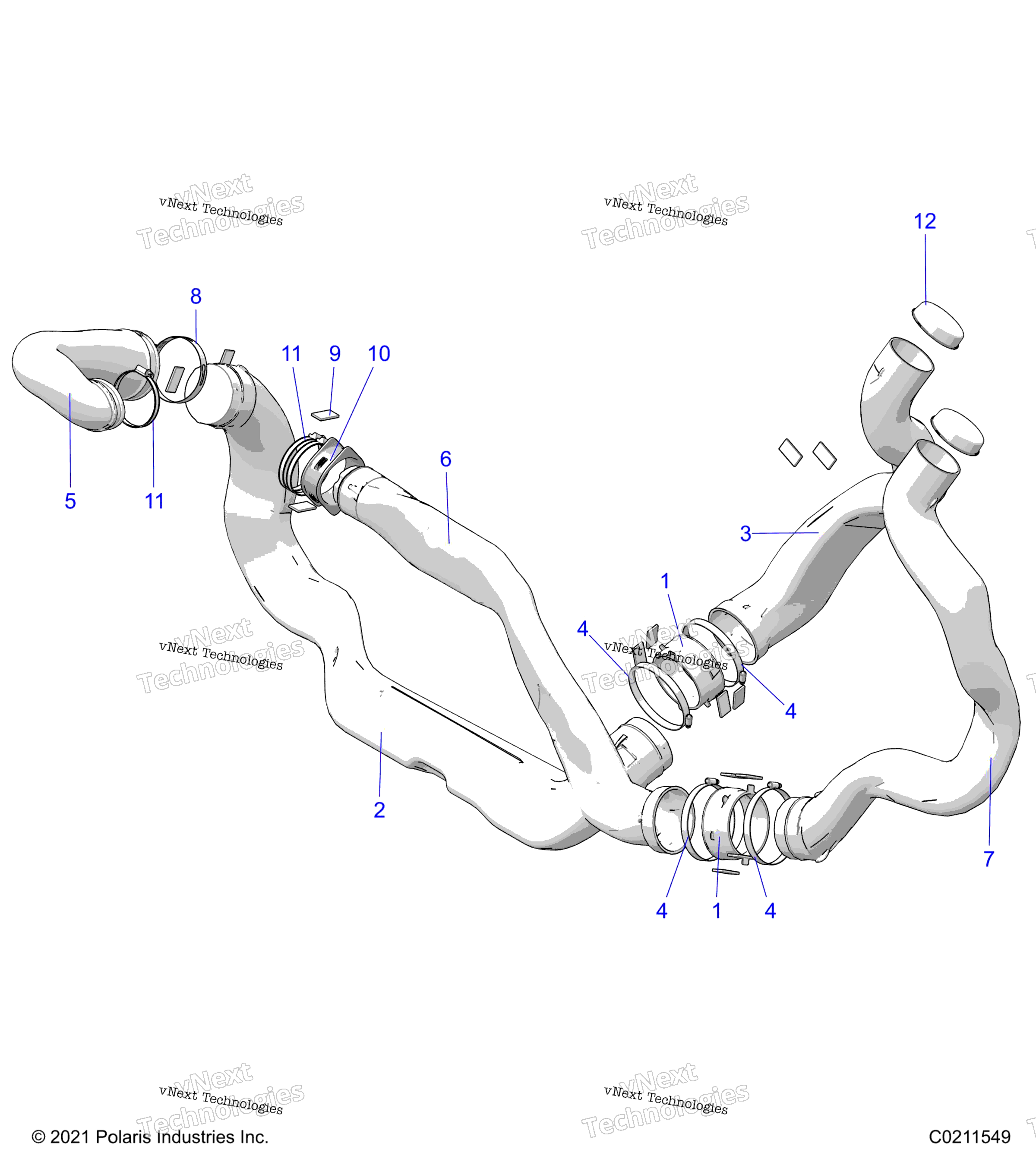 Body, сцепление Ducts