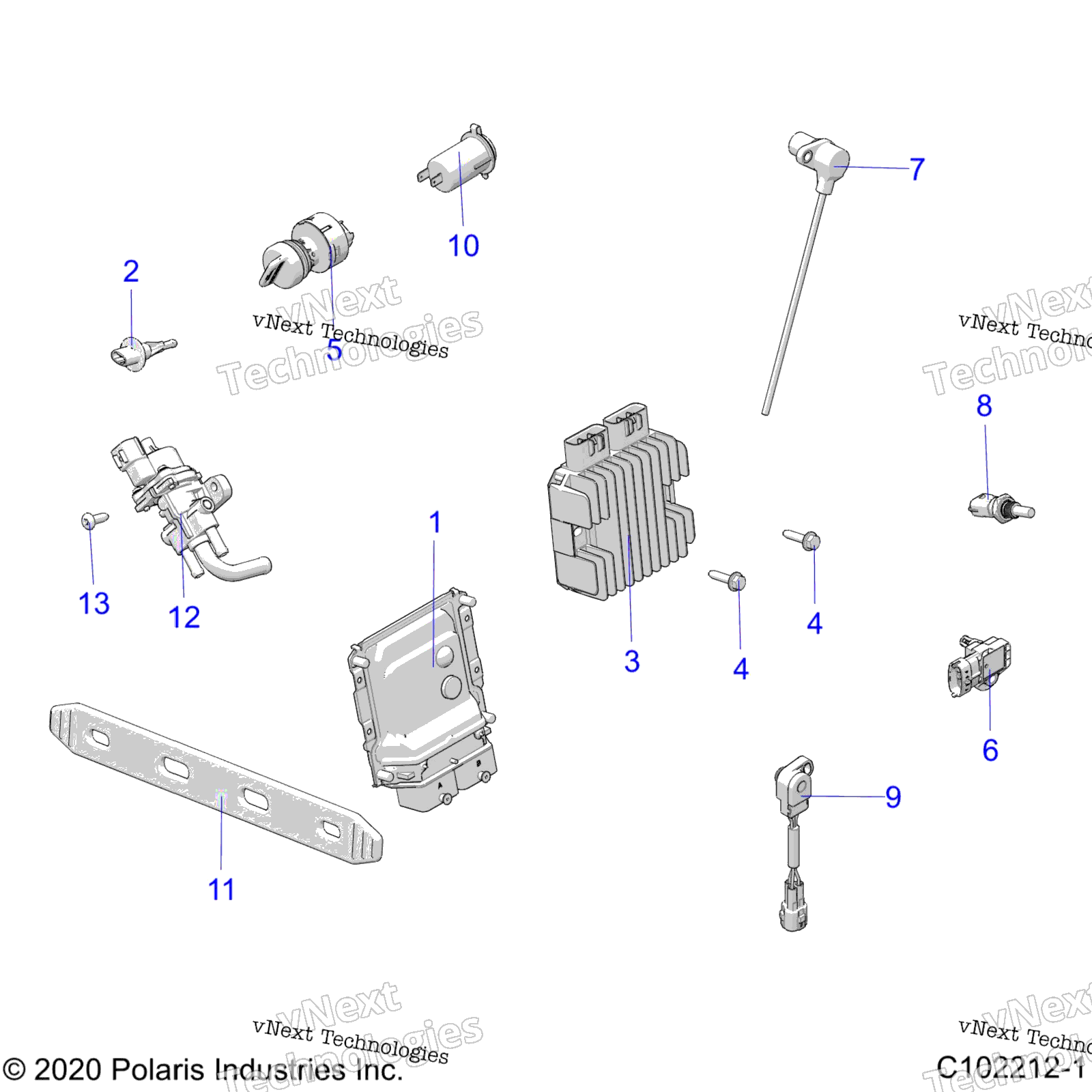 Electrical, Switches, Sensors, Ecu & управление Modules