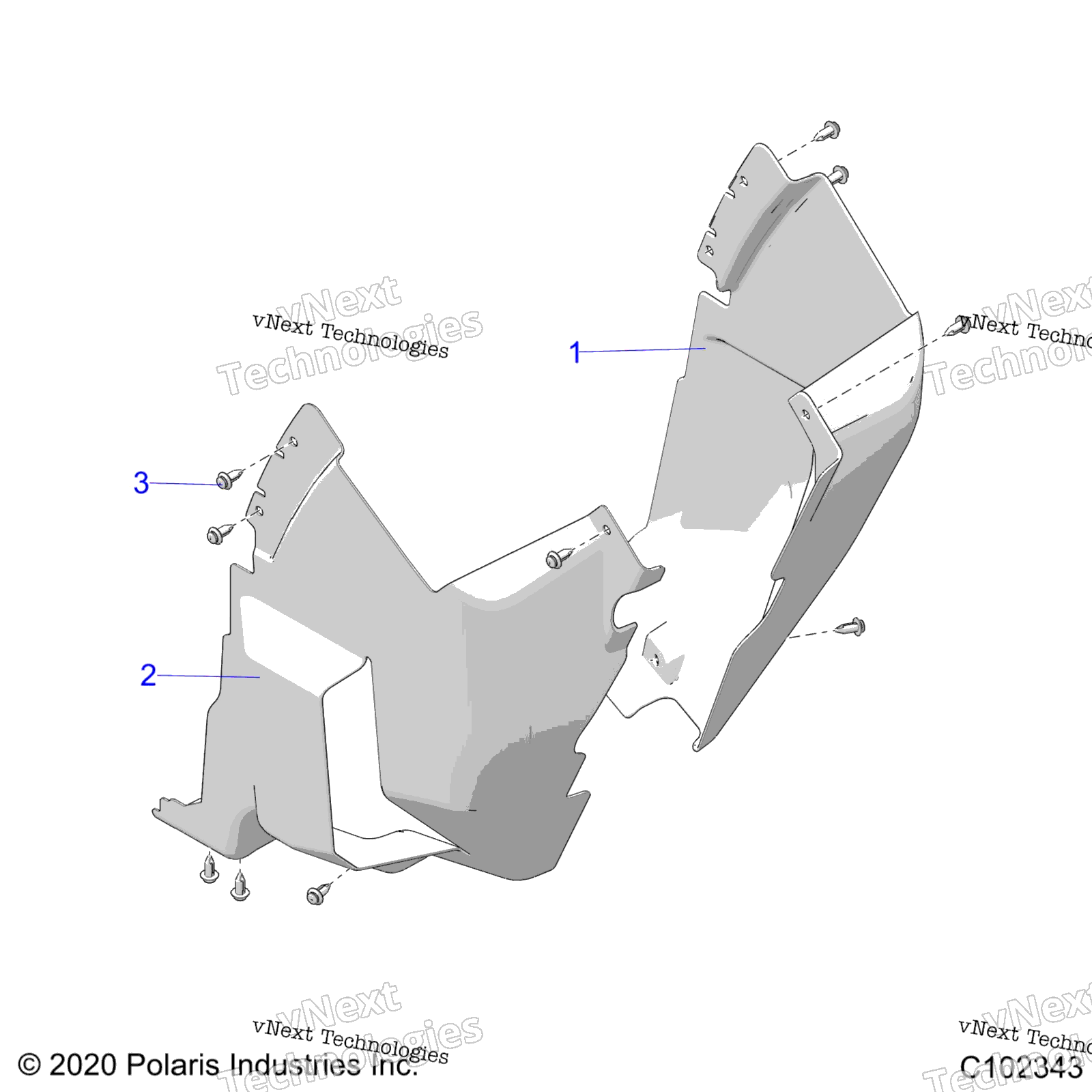 Body, передний Mud Guards