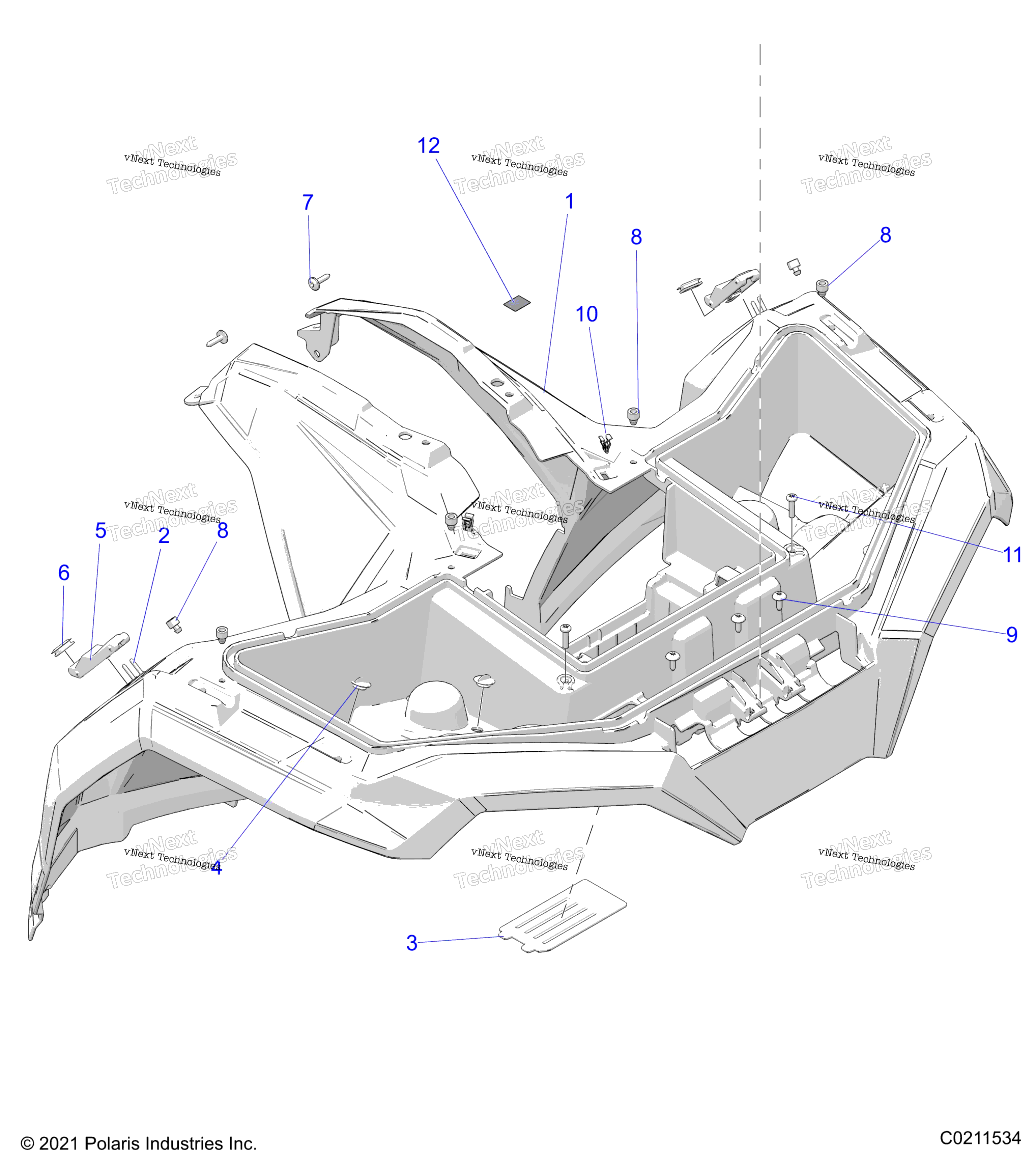 Body, передний Cab