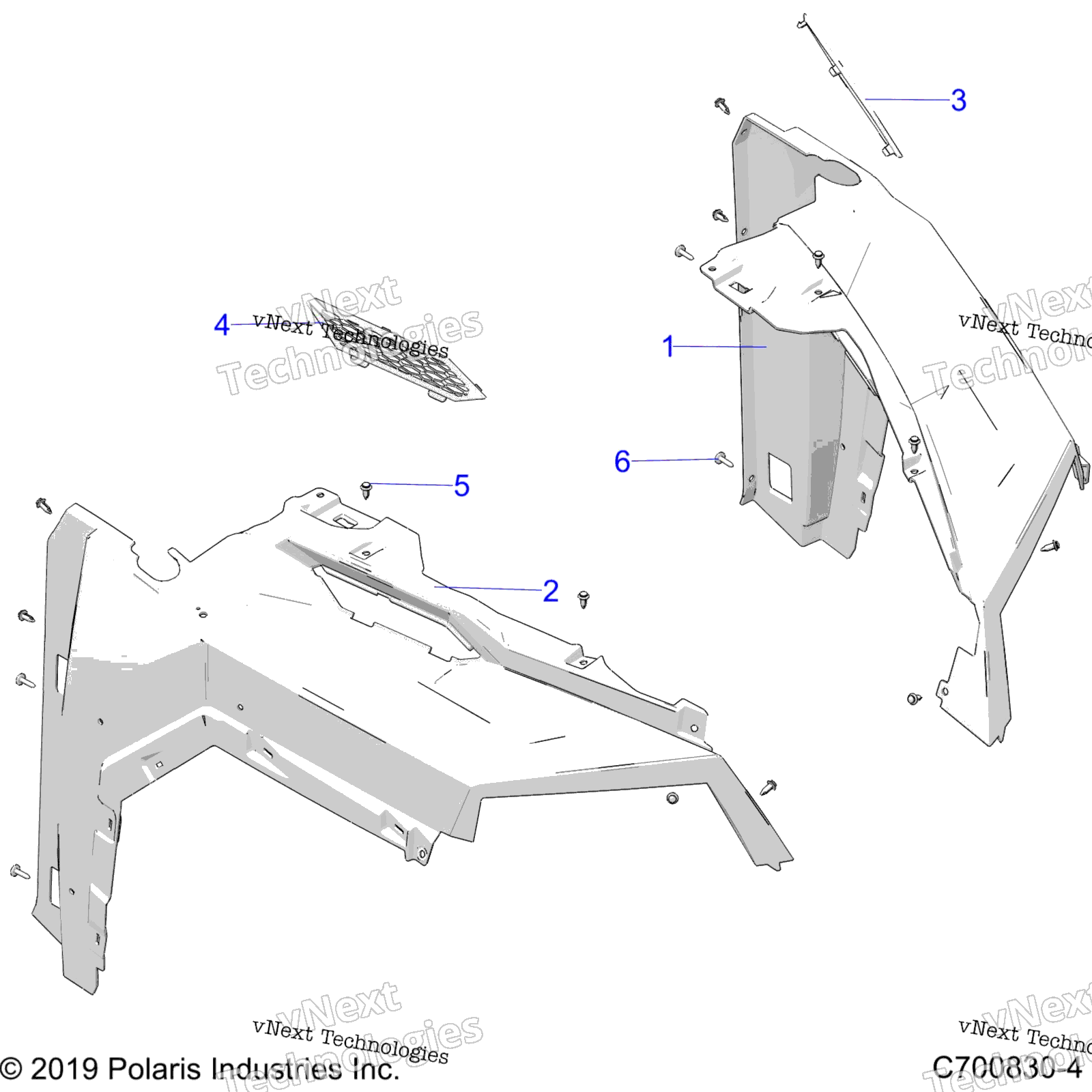 Body, Fenders, передний