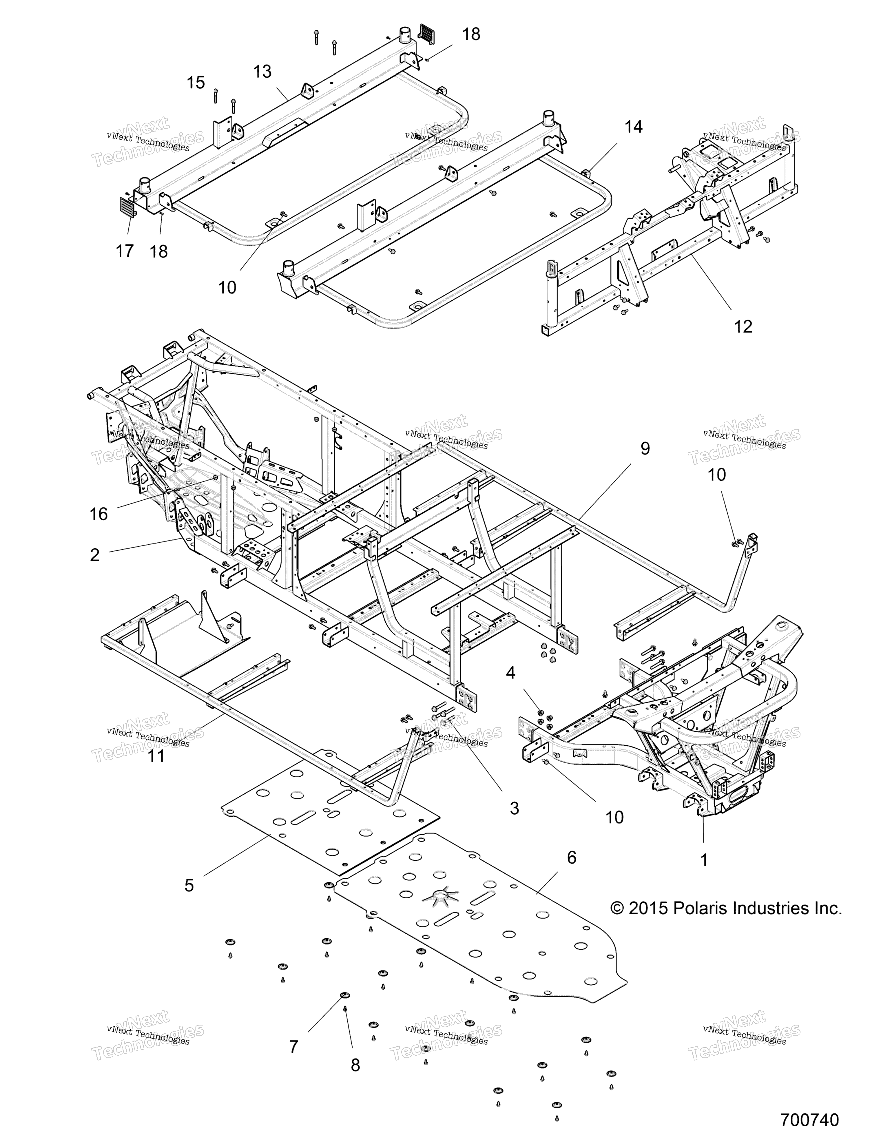 Chassis, рама