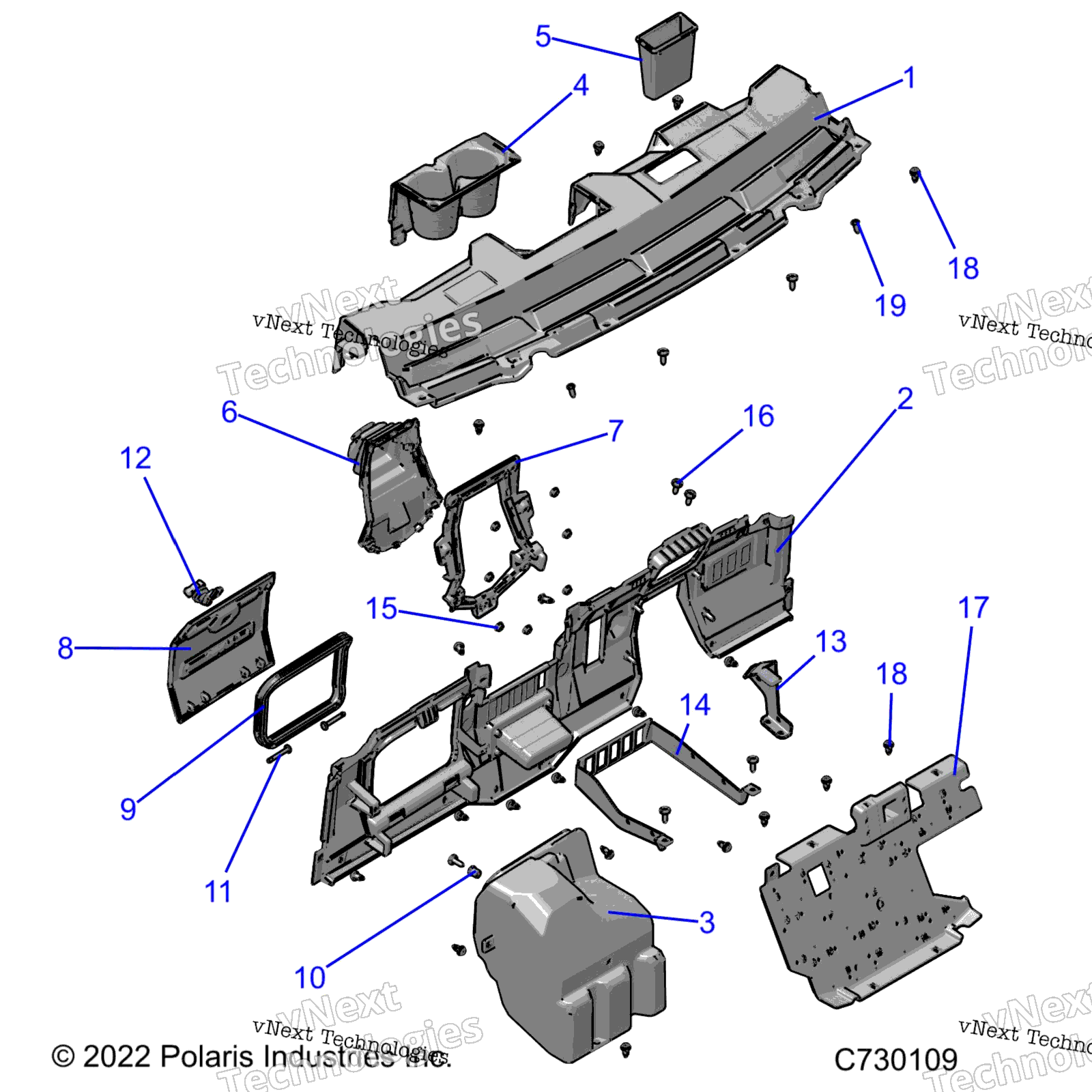 Кузов, панель приборов R22maa57f1/Sf1/F9/C1/C9/Ck