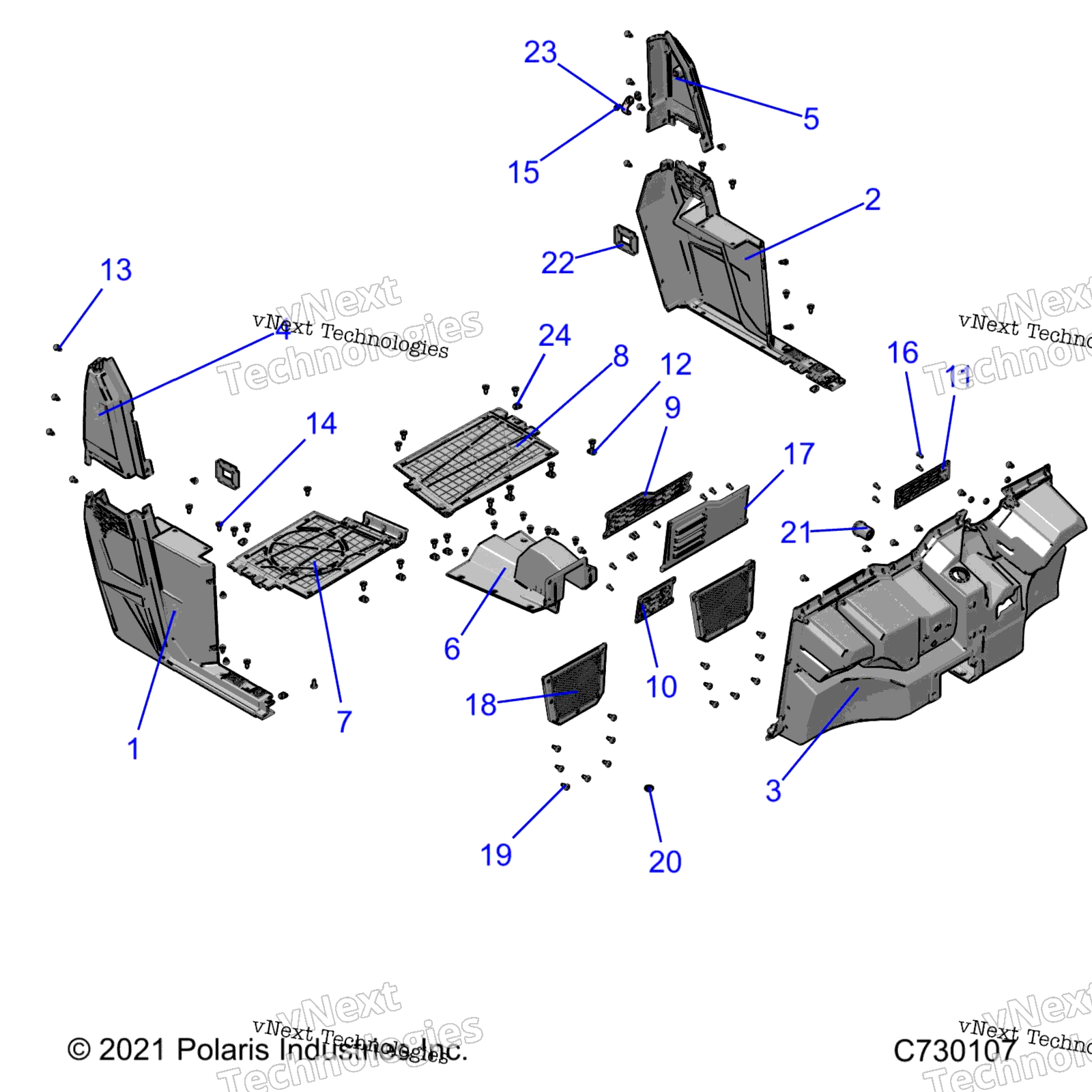 Body, Floor & Rockers R22maa57f1 / Sf1 / F9 / C1 / C9 / Ck