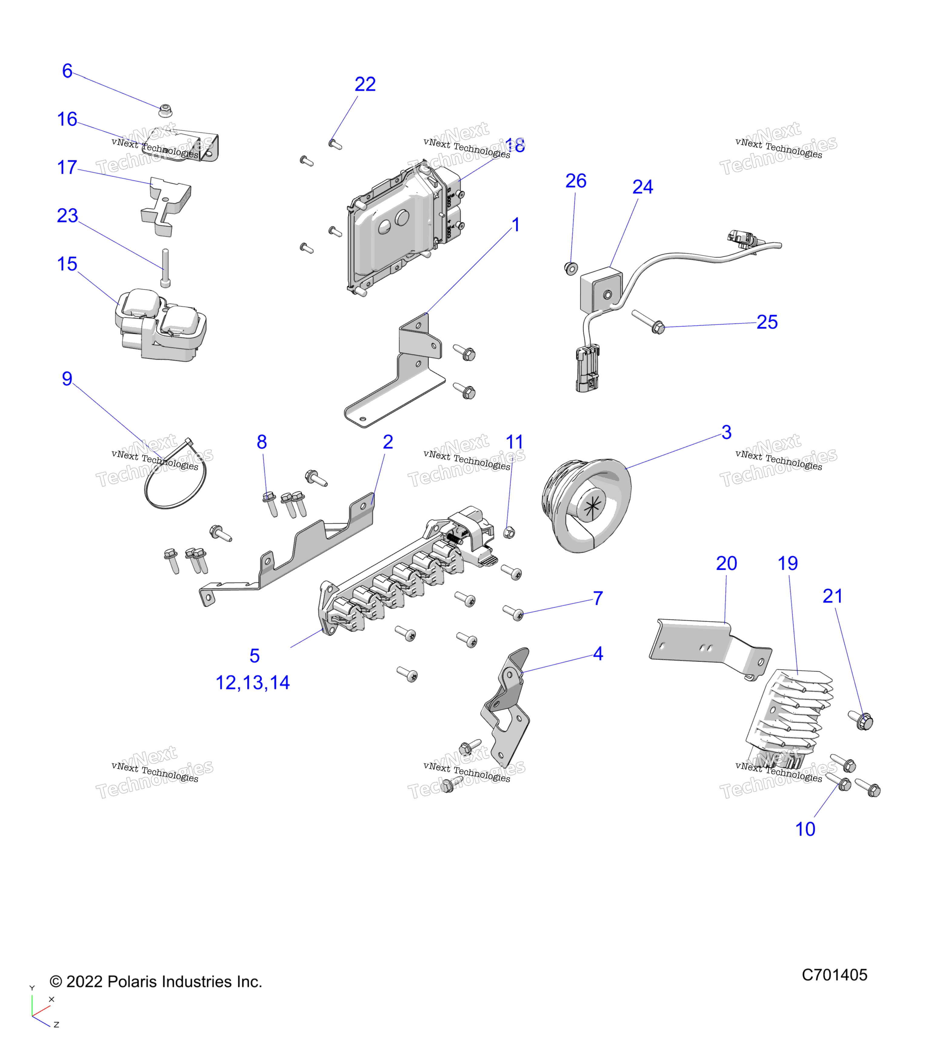 Electrical, провод Harness, Components