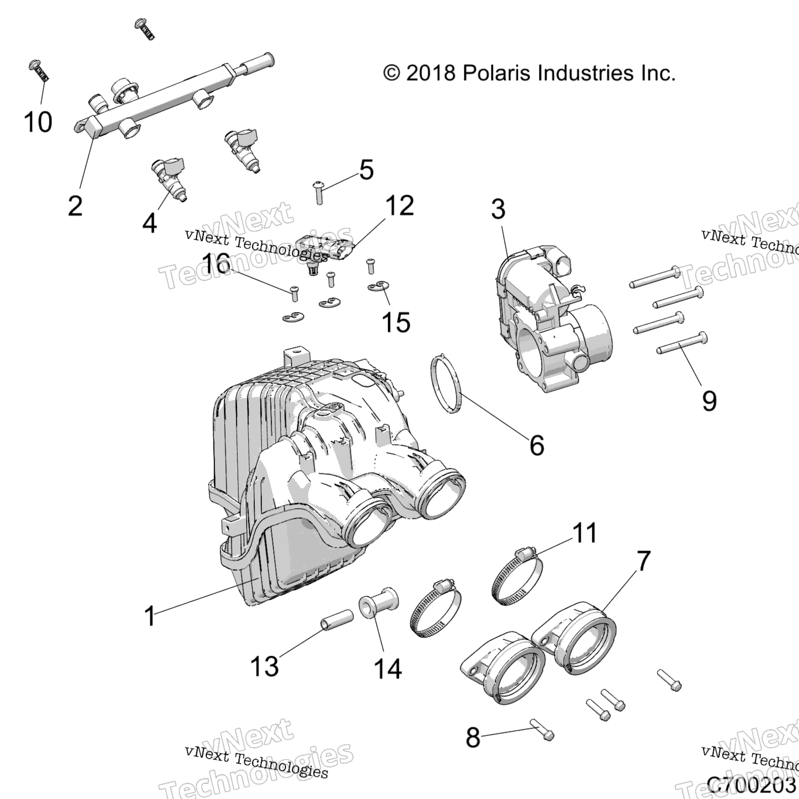 Engine, впуск & Throttle кузов