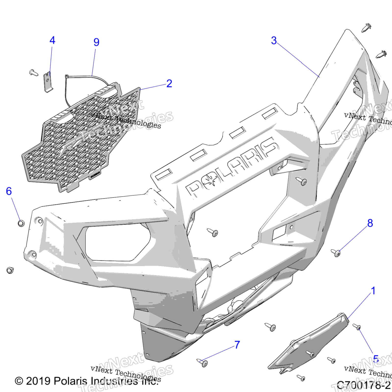Body, передний Bumper