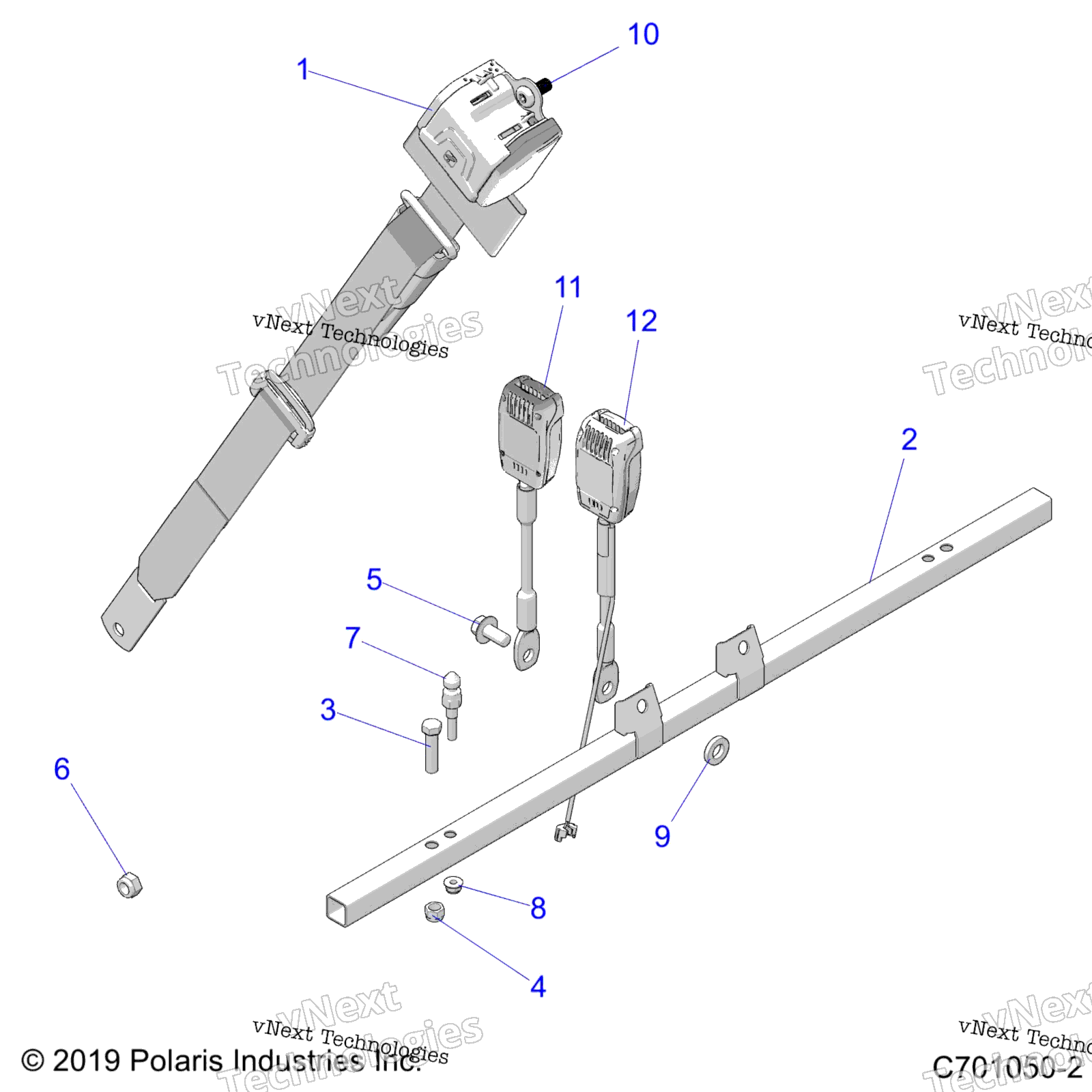 Кузов, сиденье Mounting & Belts