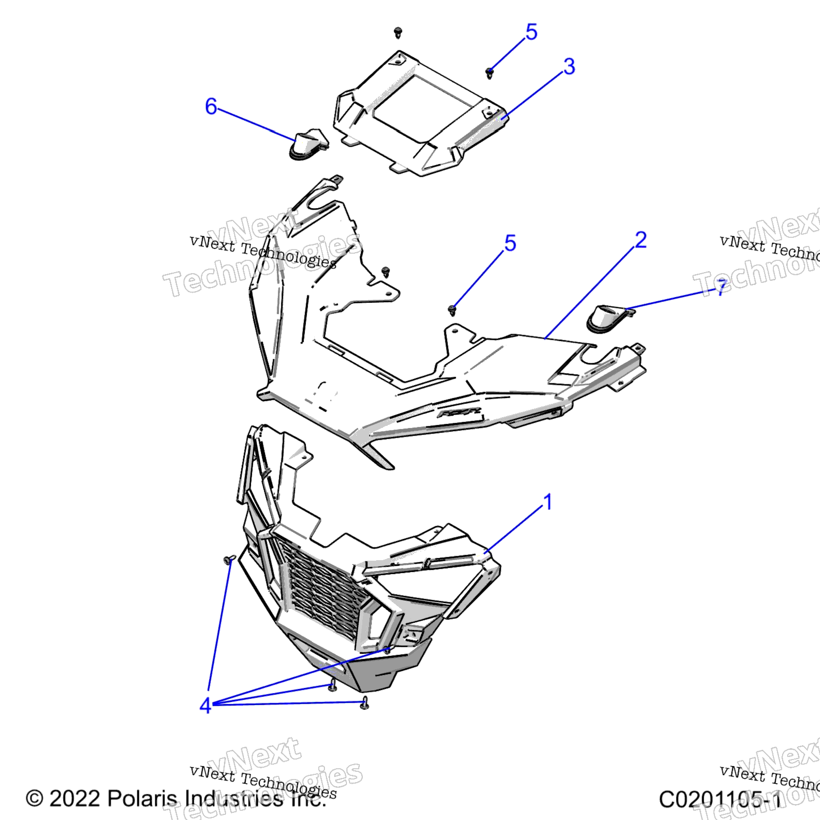 Body, передний Bumper & Hood