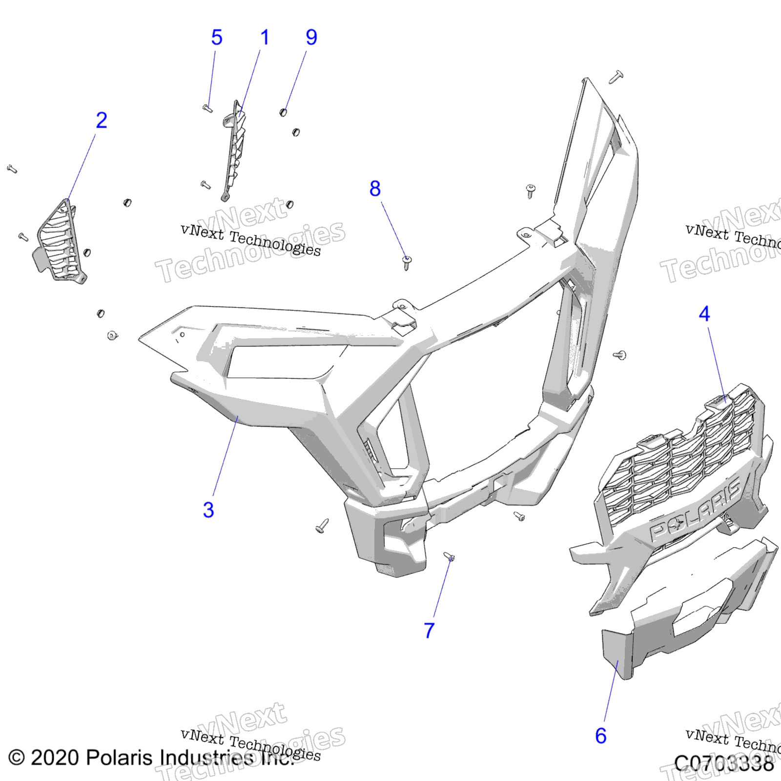 Body, передний Bumper