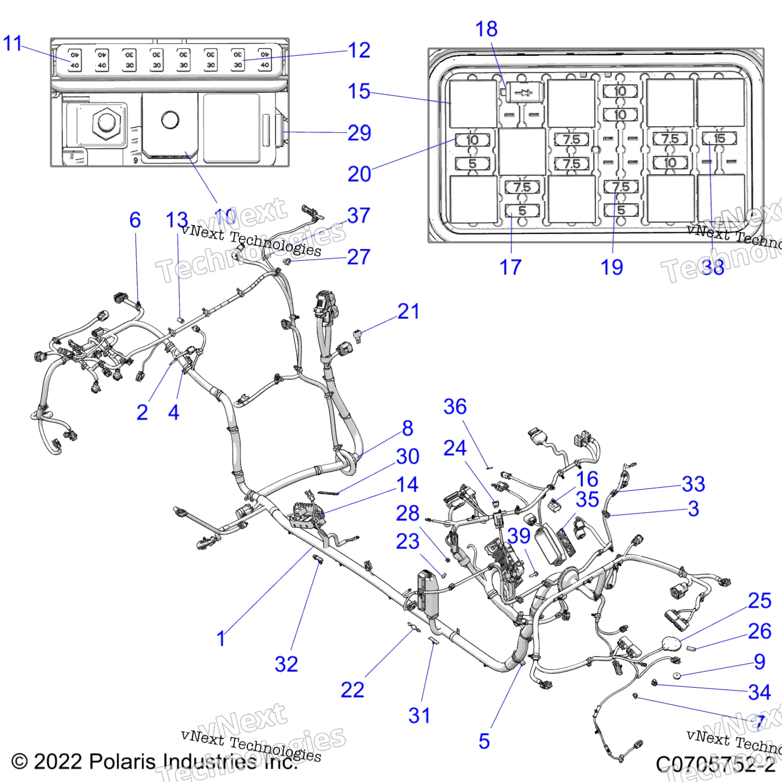 Electrical, провод Harness, Chassis