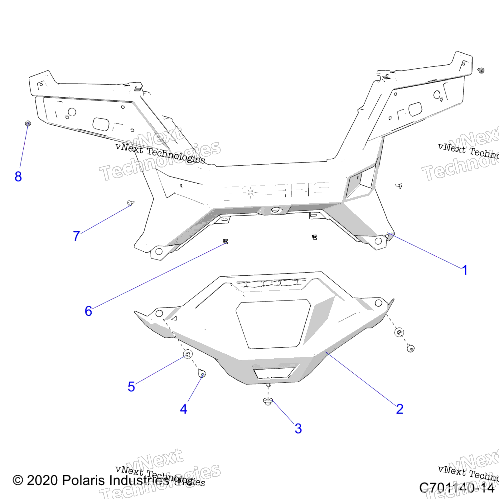 Body, задний Bumper Z22rml2kal / Ap / Bk / Bl / Bp / Bt