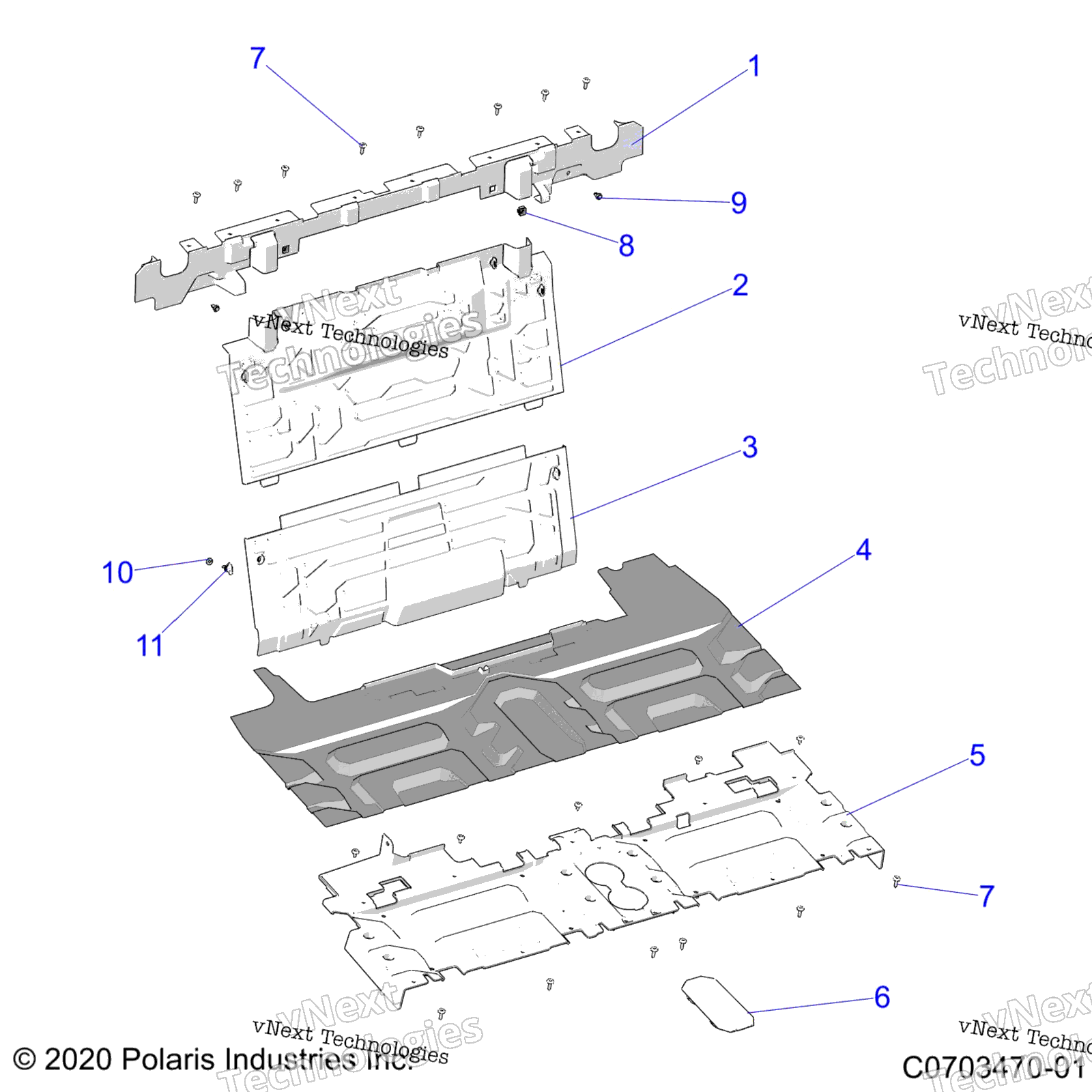 Body, задний Closeoff, Center Panels Z22rml2kal / Ap / Bk / Bl / Bp / Bt