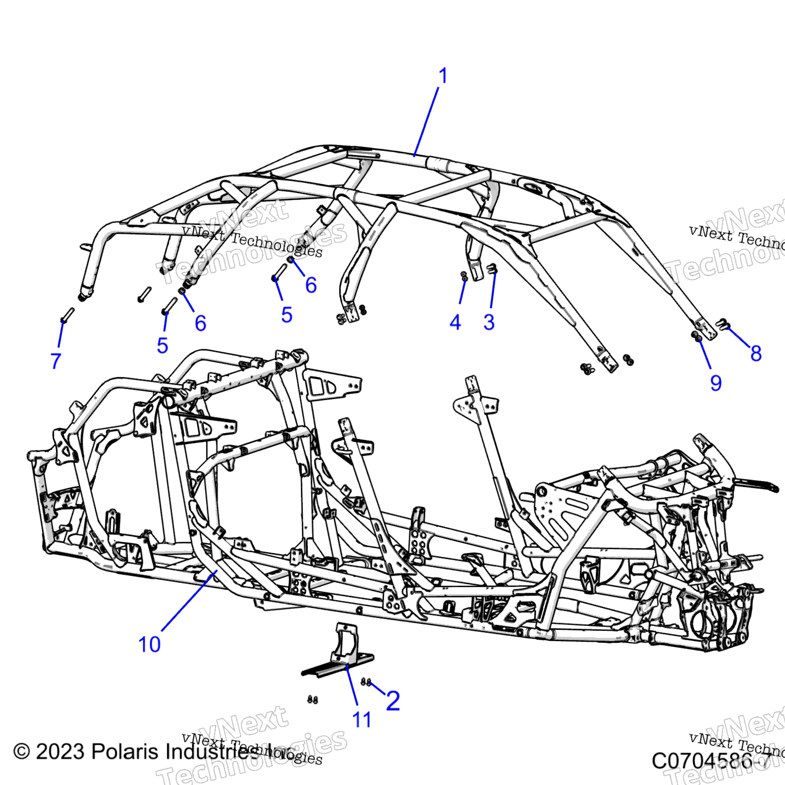 Chassis, Cab и Main рама Z22rml2kal / Ap / Bk / Bl / Bp / Bt