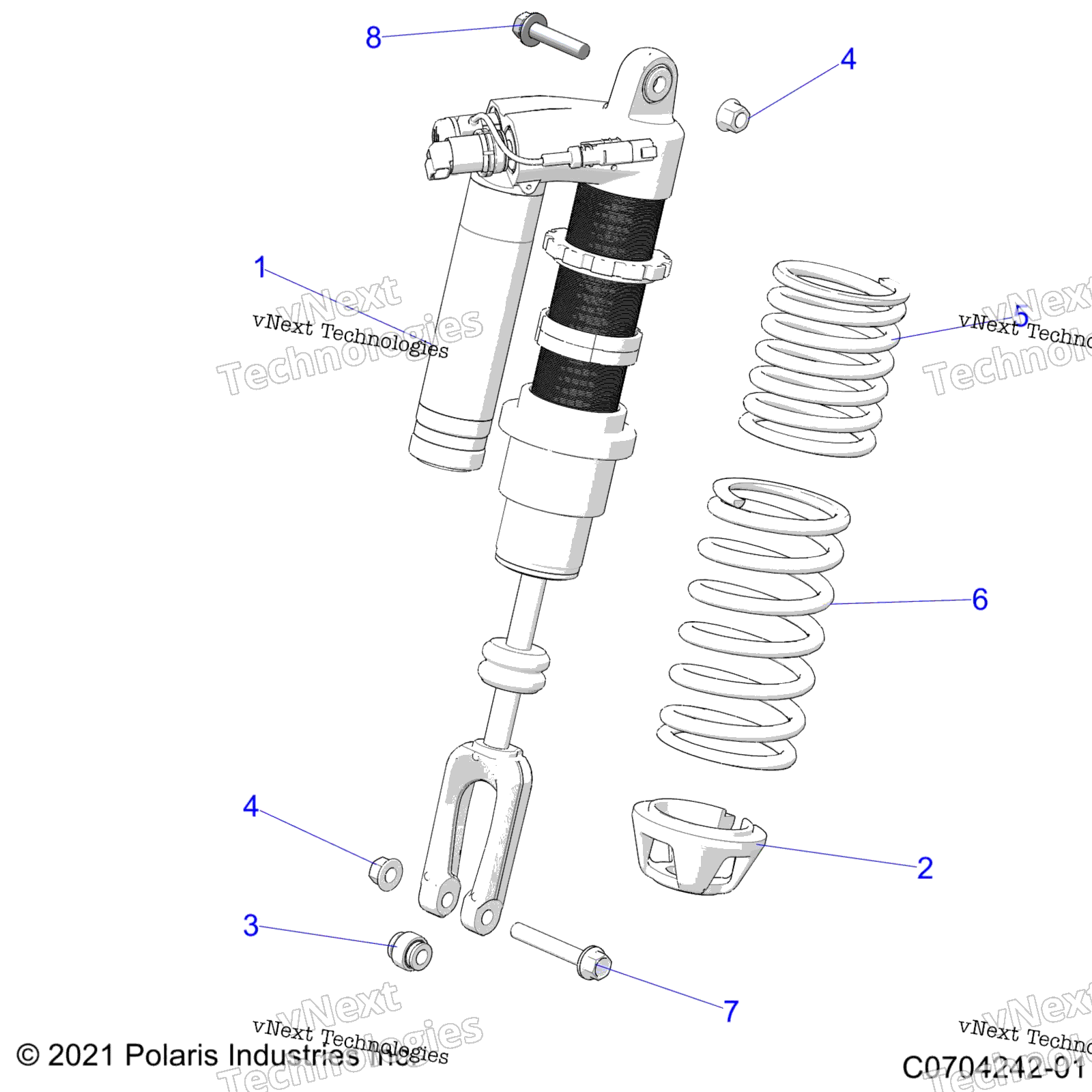 Подвеска, передний амортизатор Mounting Z22rml2kal/Ap/Bk/Bl/Bp/Bt