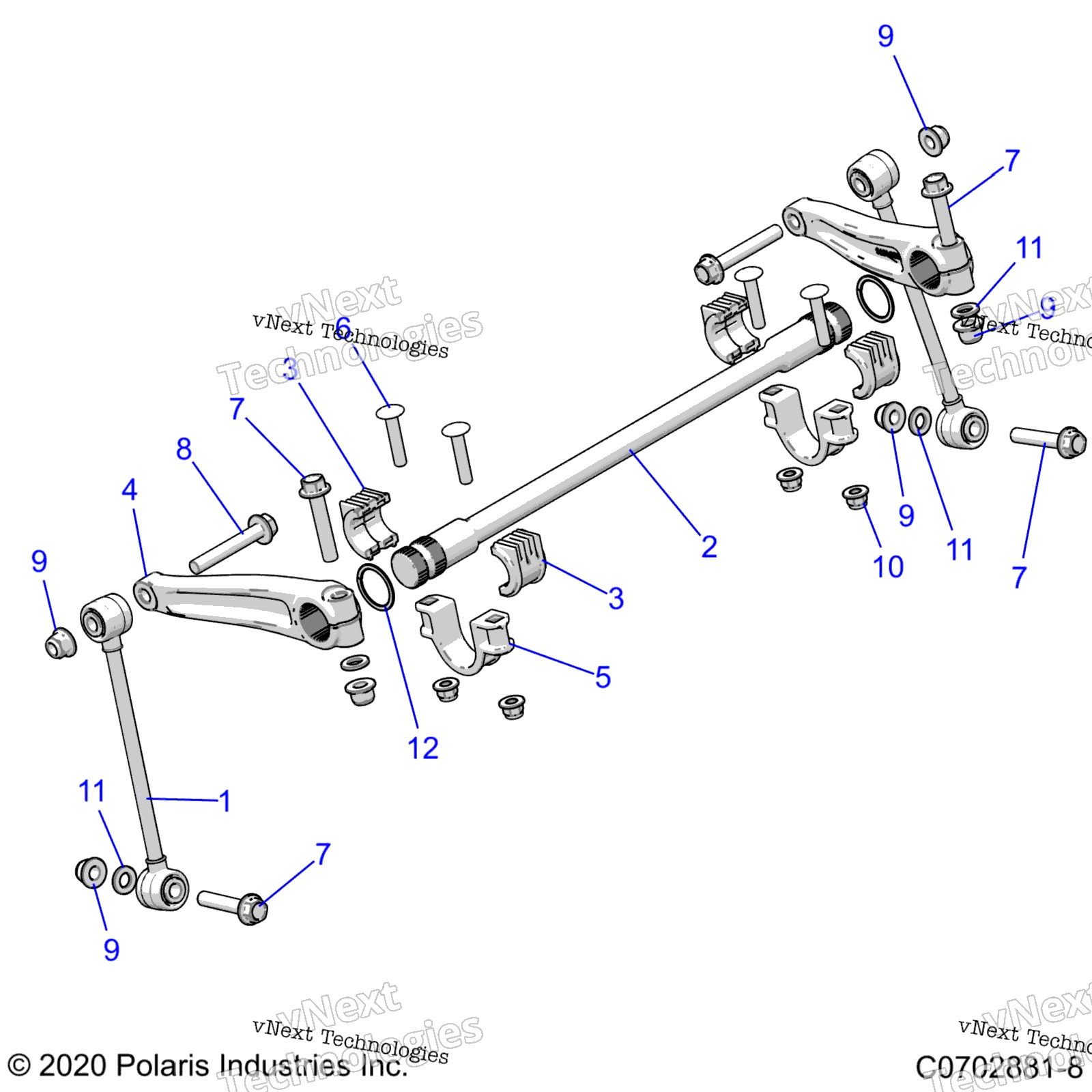 Подвеска, передняя Stabilizer Bar Z22rml2kal/Ap/Bk/Bl/Bp/Bt