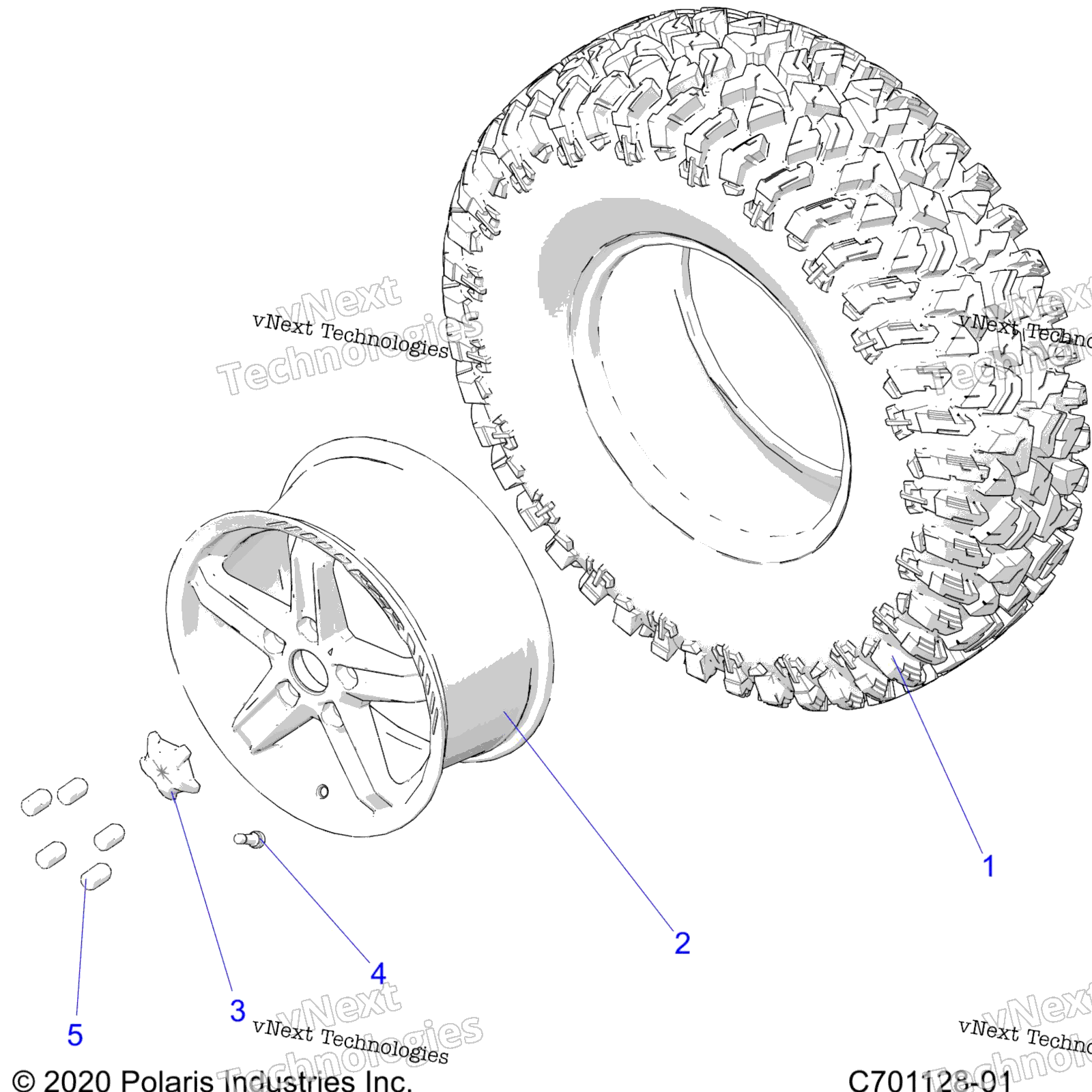 Wheels, передний / задний Z22rml2kal / Ap / Bk / Bl / Bp / Bt