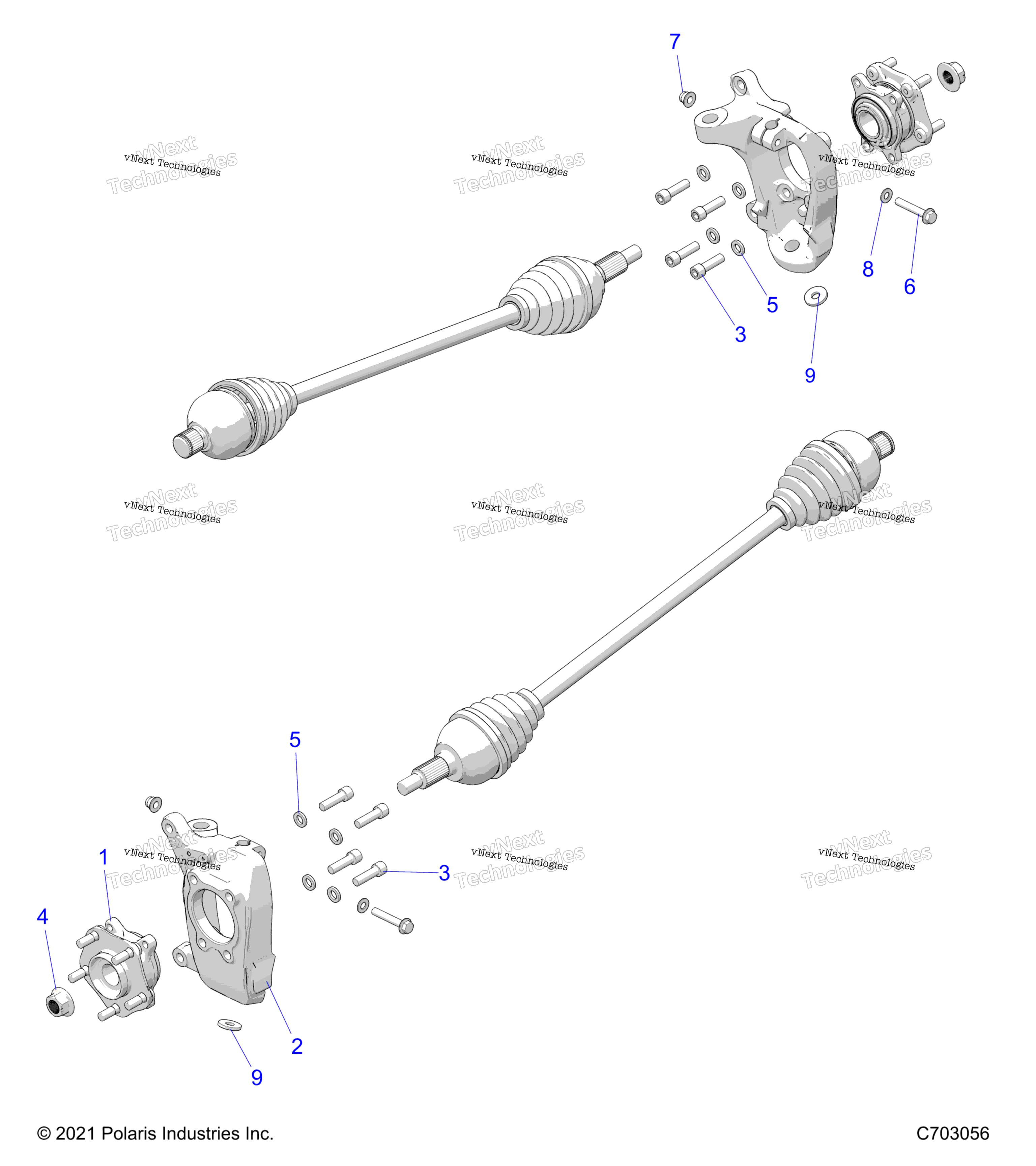 Подвеска, передняя Carrier And Hub Z22rml2kal/Ap/Bk/Bl/Bp/Bt