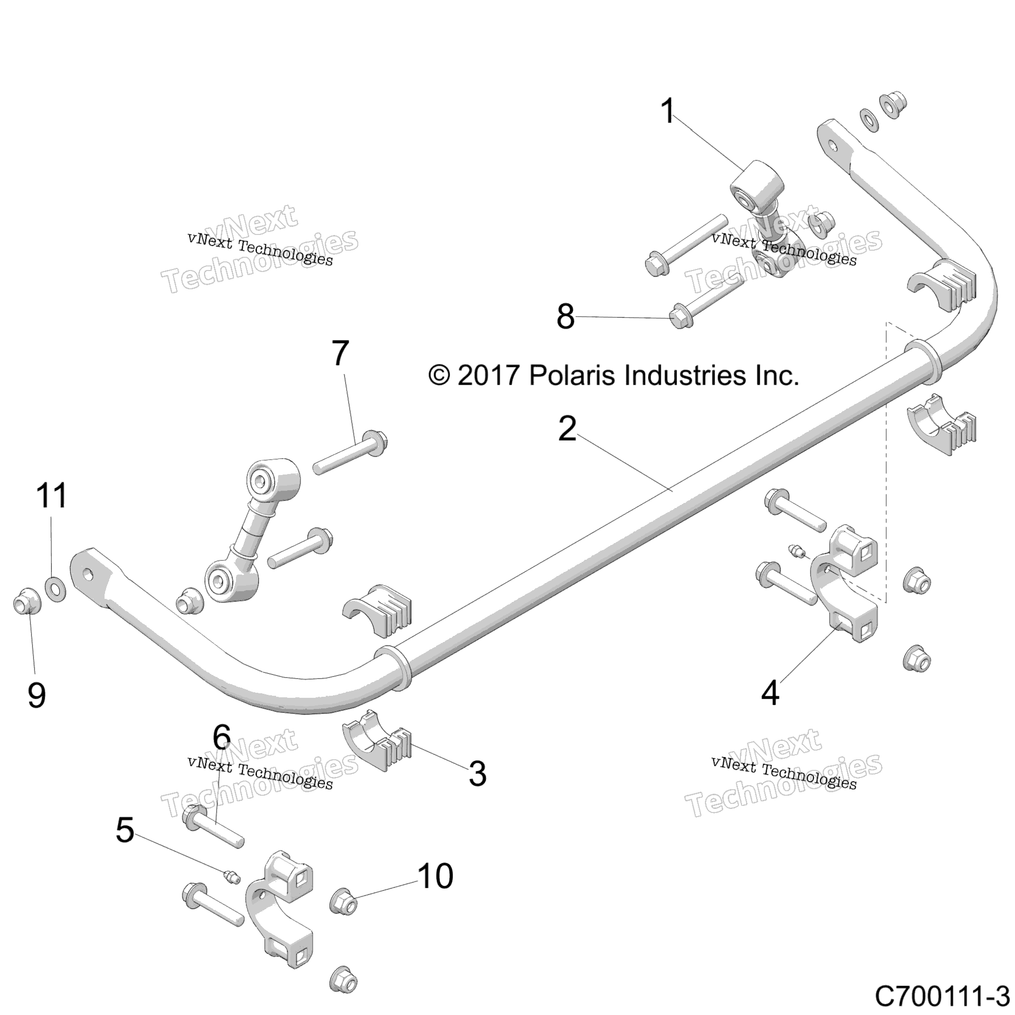 Подвеска, задняя Stabilizer Bar
