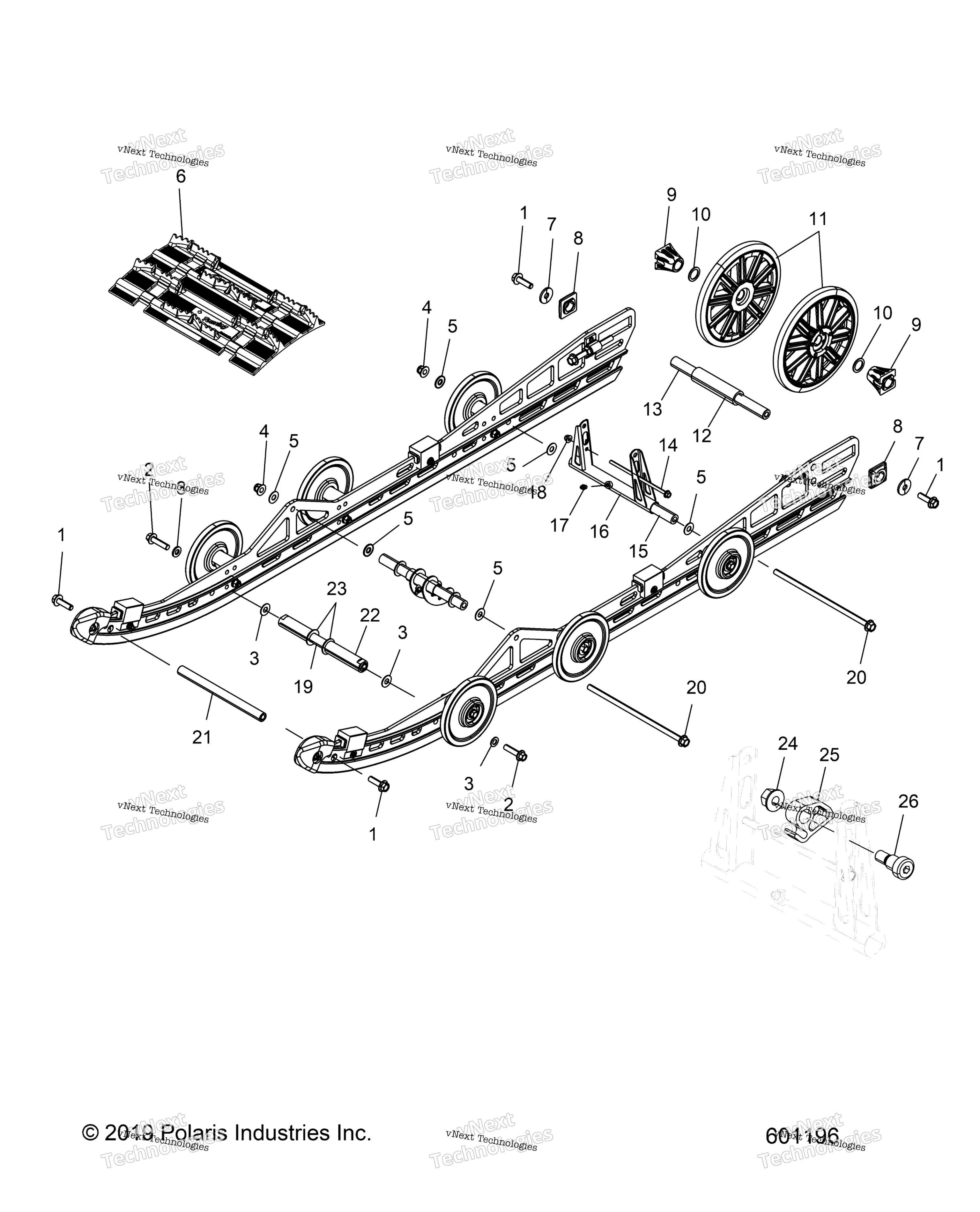 Подвеска, задняя & Track