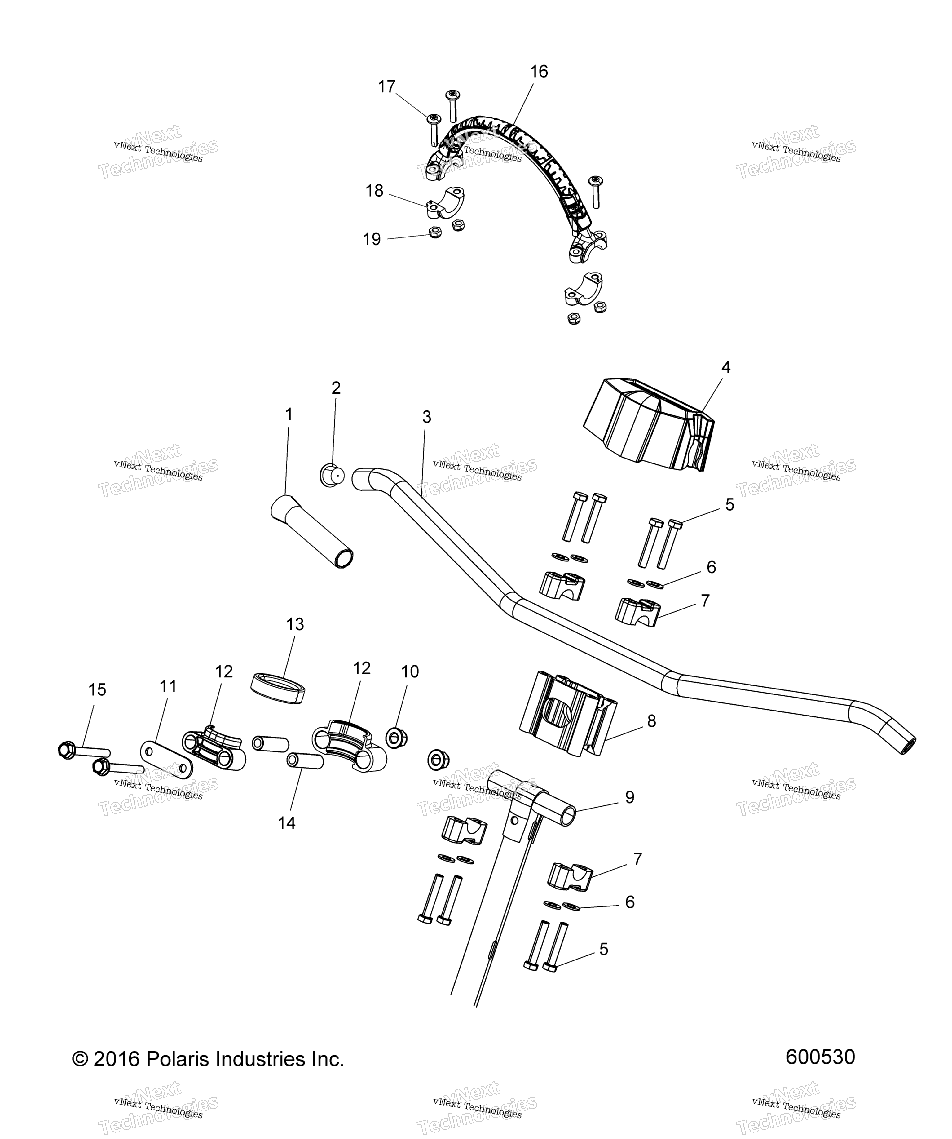 Steering, Upper & руль Asm