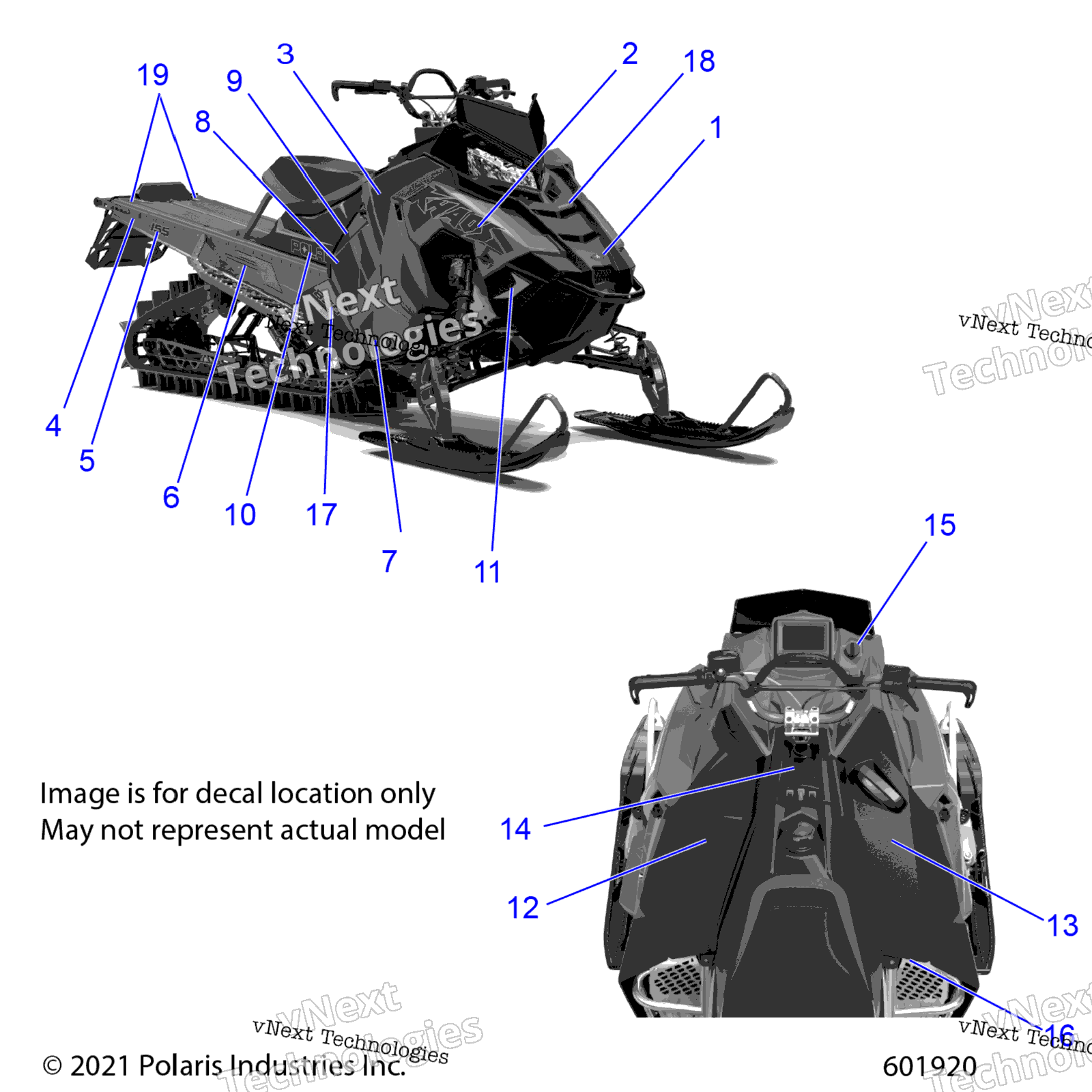 Кузов, наклейка Black Side Panel Option