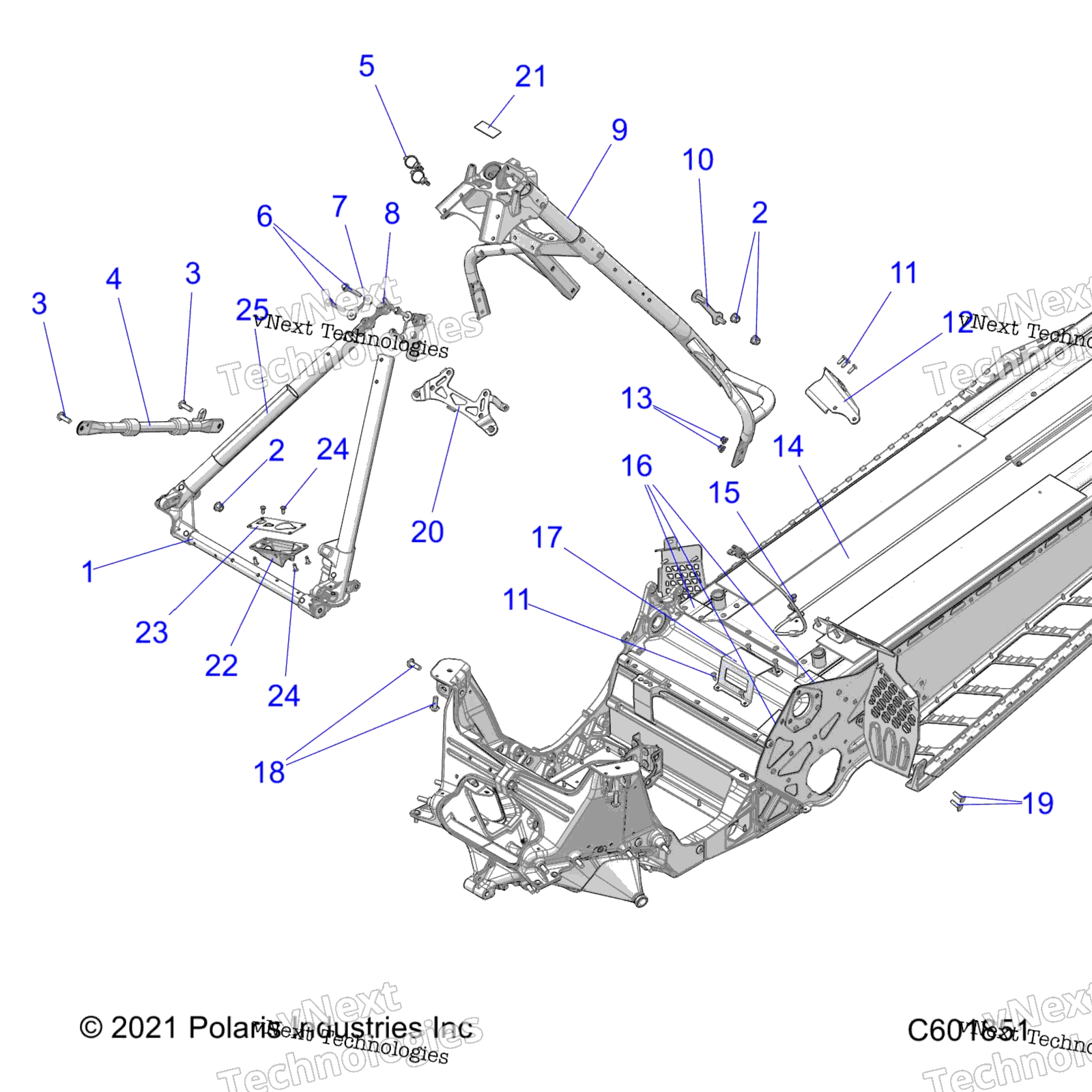 Chassis, Chassis Asm. & Over Structure All опции