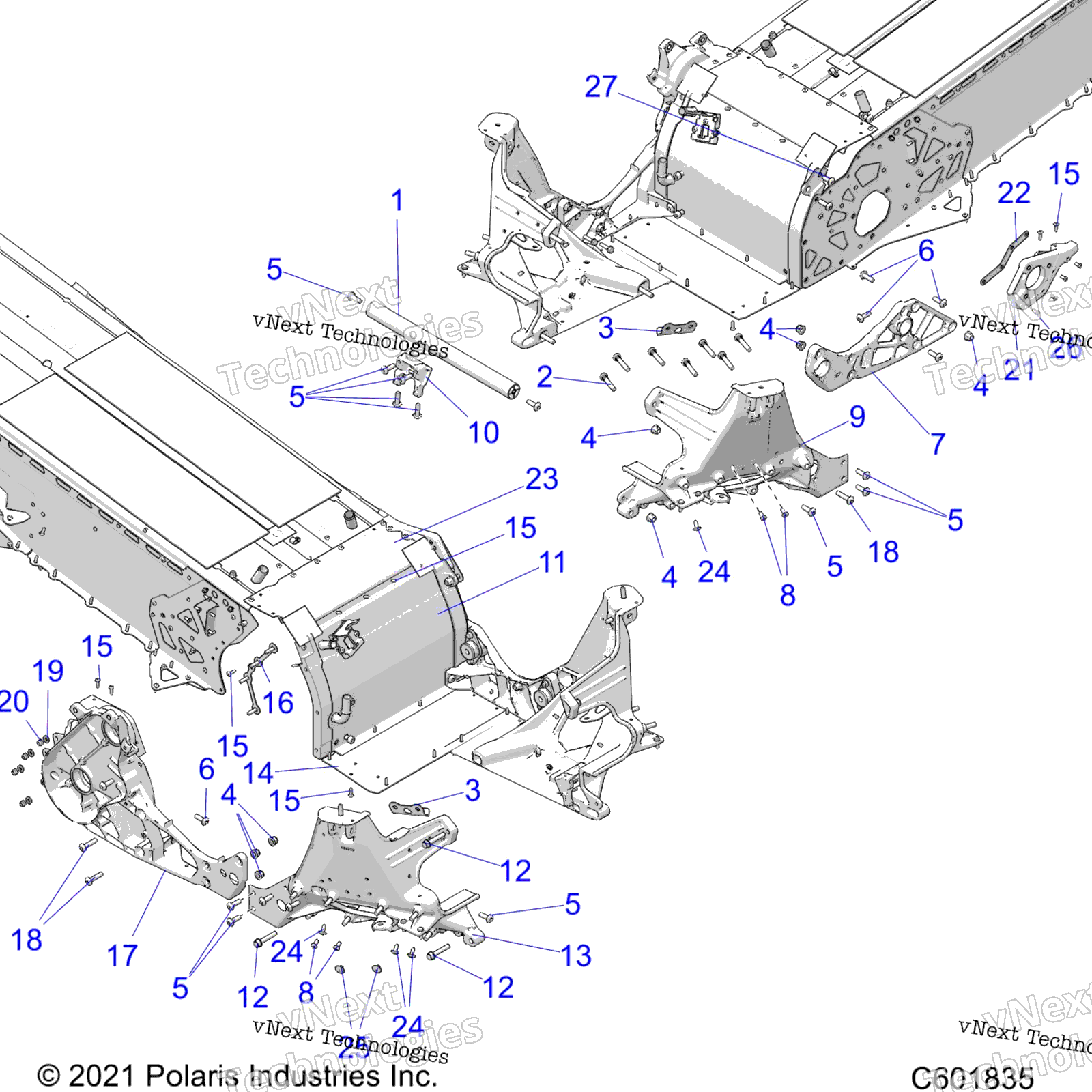 Chassis, Bulkhead узел