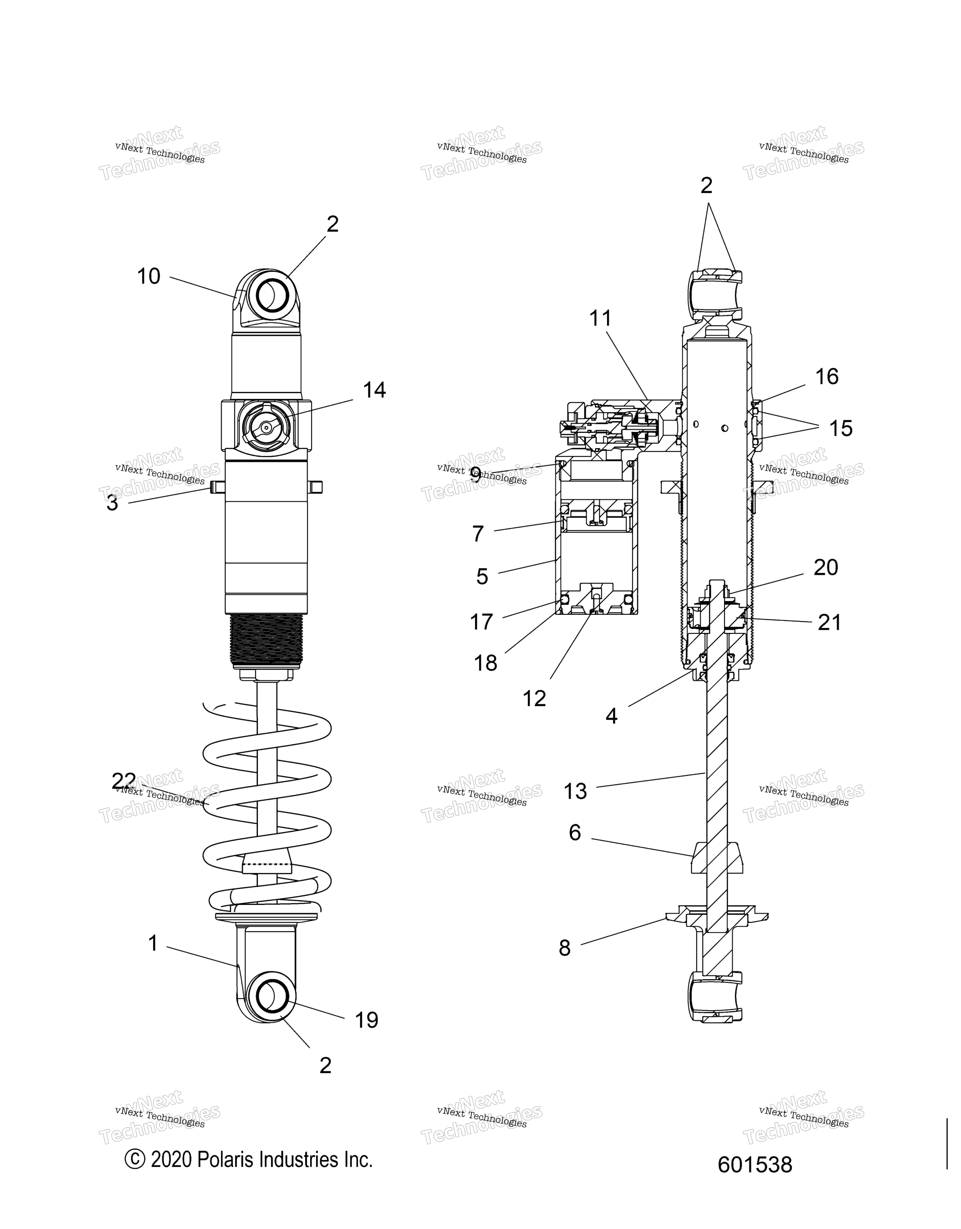 Suspension, Shock, задний Track, Velocity