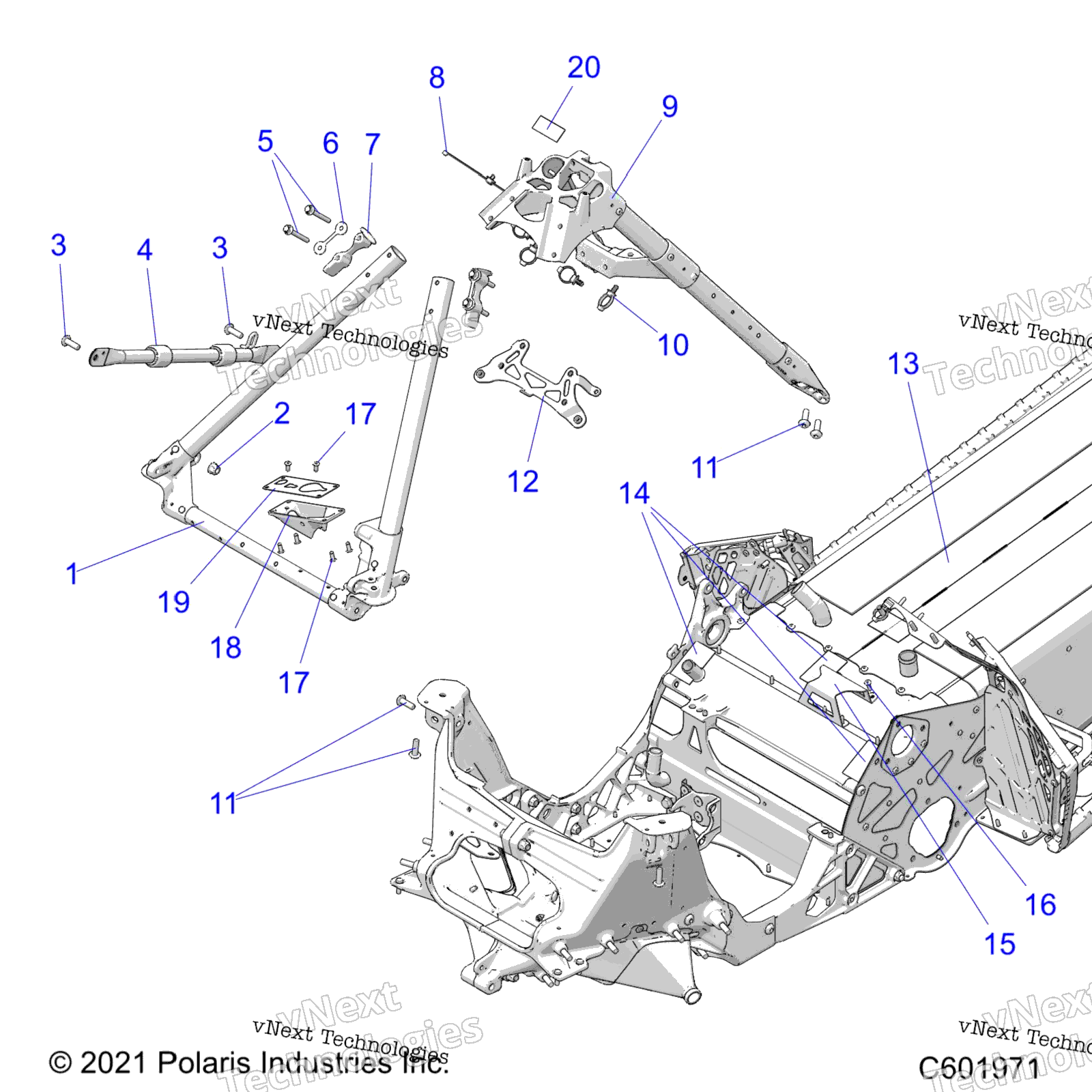 Chassis, Chassis Asm. & Over Structure All опции