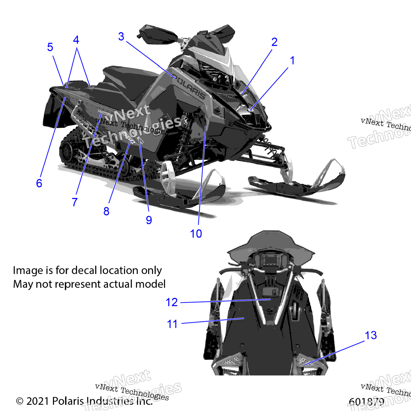 Body, Decal, Stealth Gray Side панель W / Black, Lime Squeeze Accent